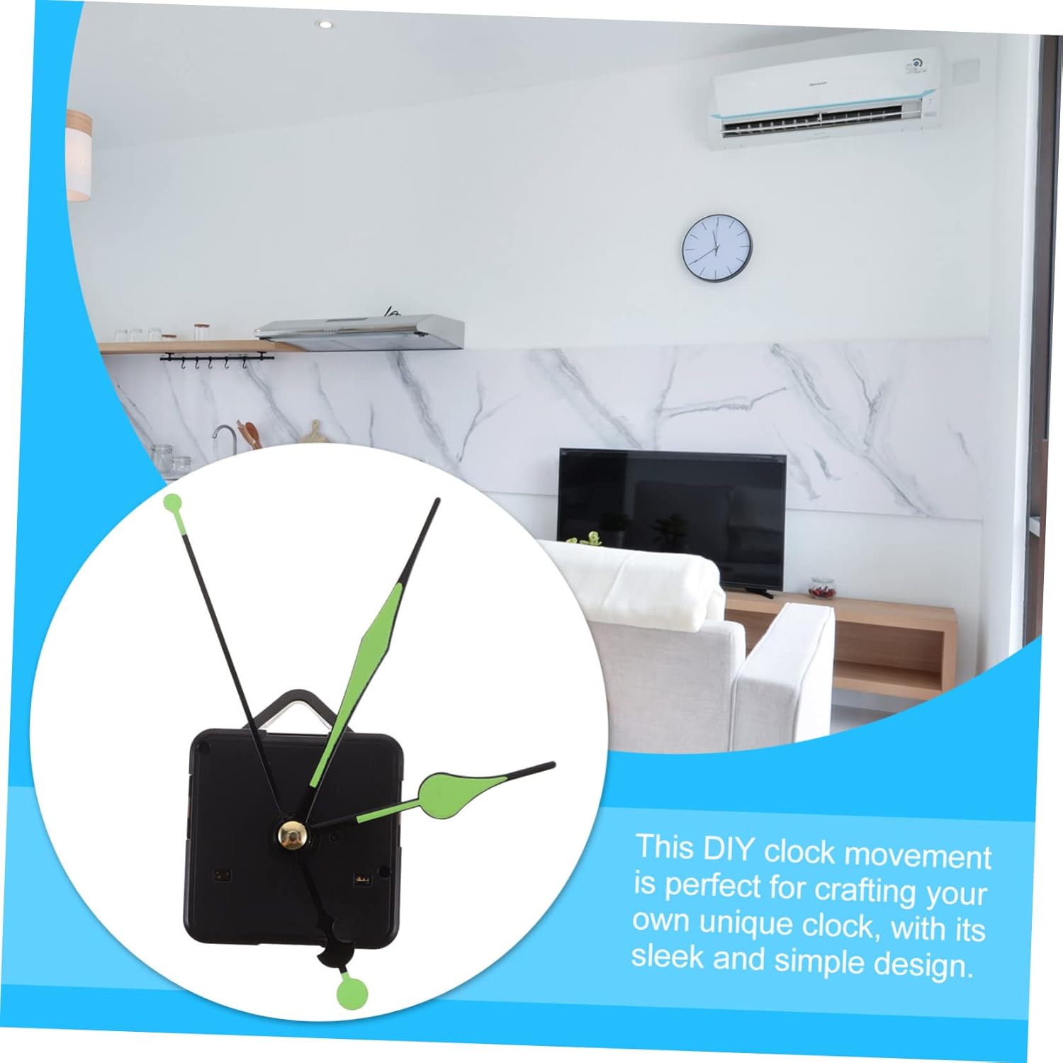 Energy-Saving Timer Kit for Wall Clocks