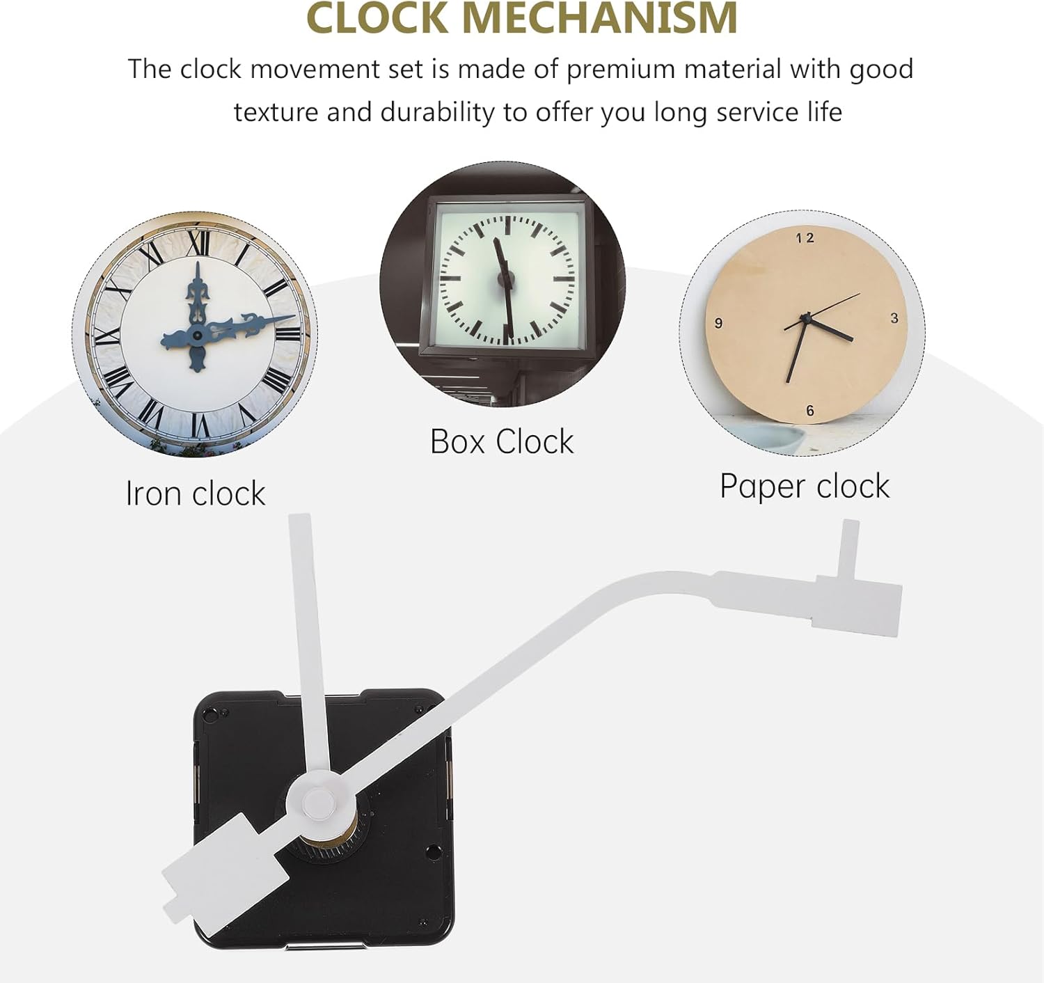 Plastic Clock Movement Kit