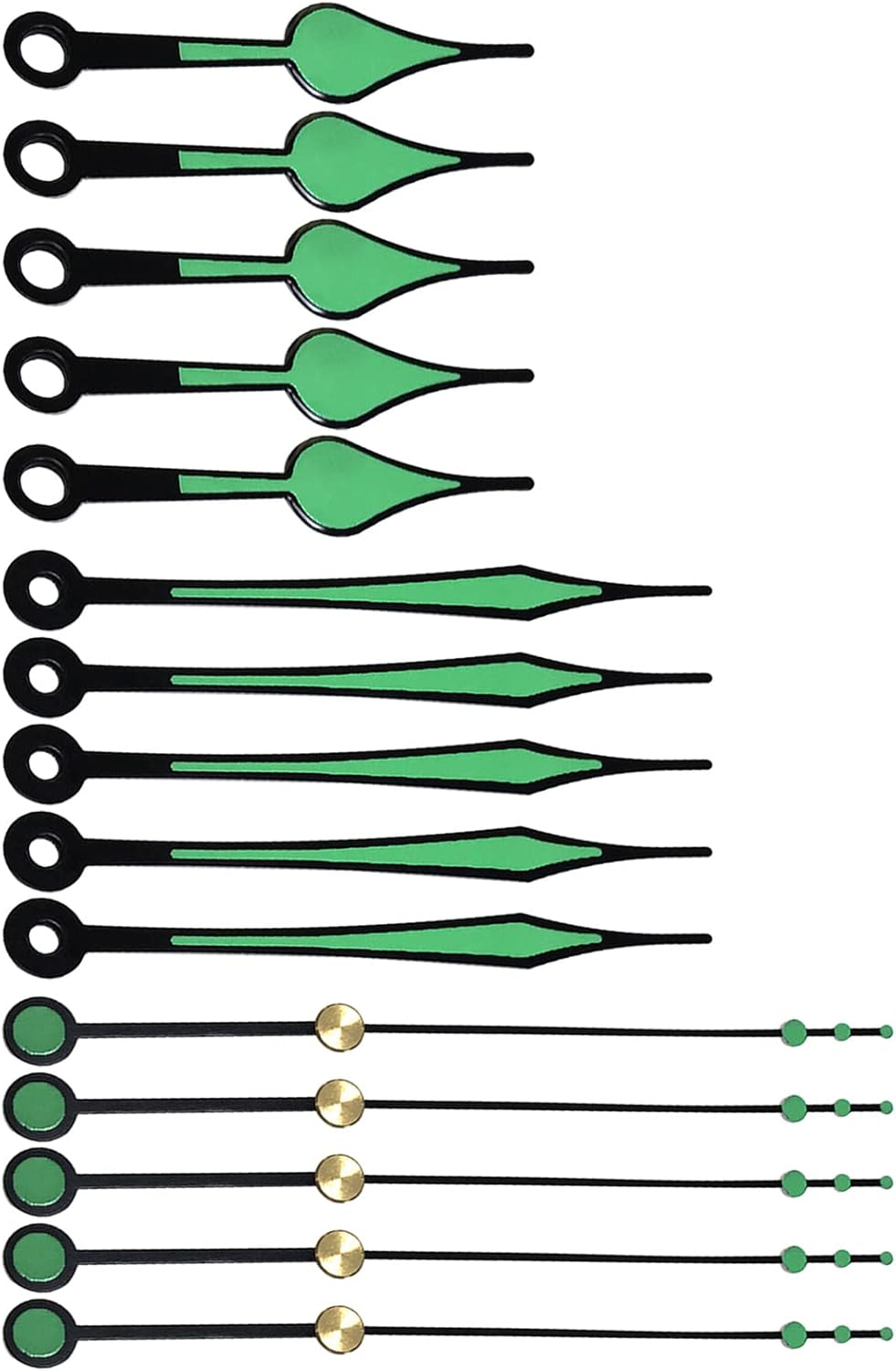 GOLOVENLD Clock Hands Repair Set for Clocks Decorations