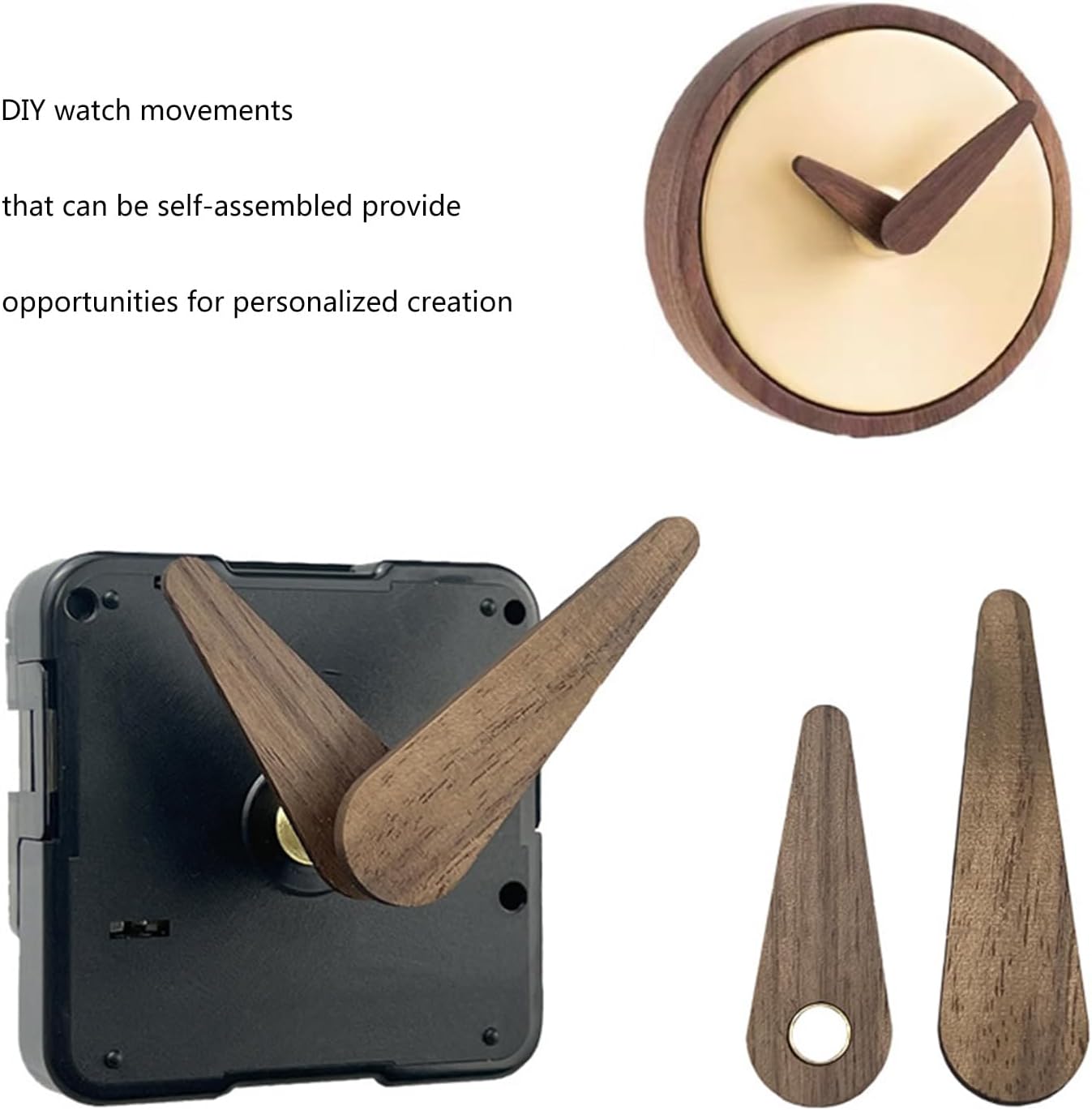 Handcrafted Wall Clock Mechanism with Precision and Beauty