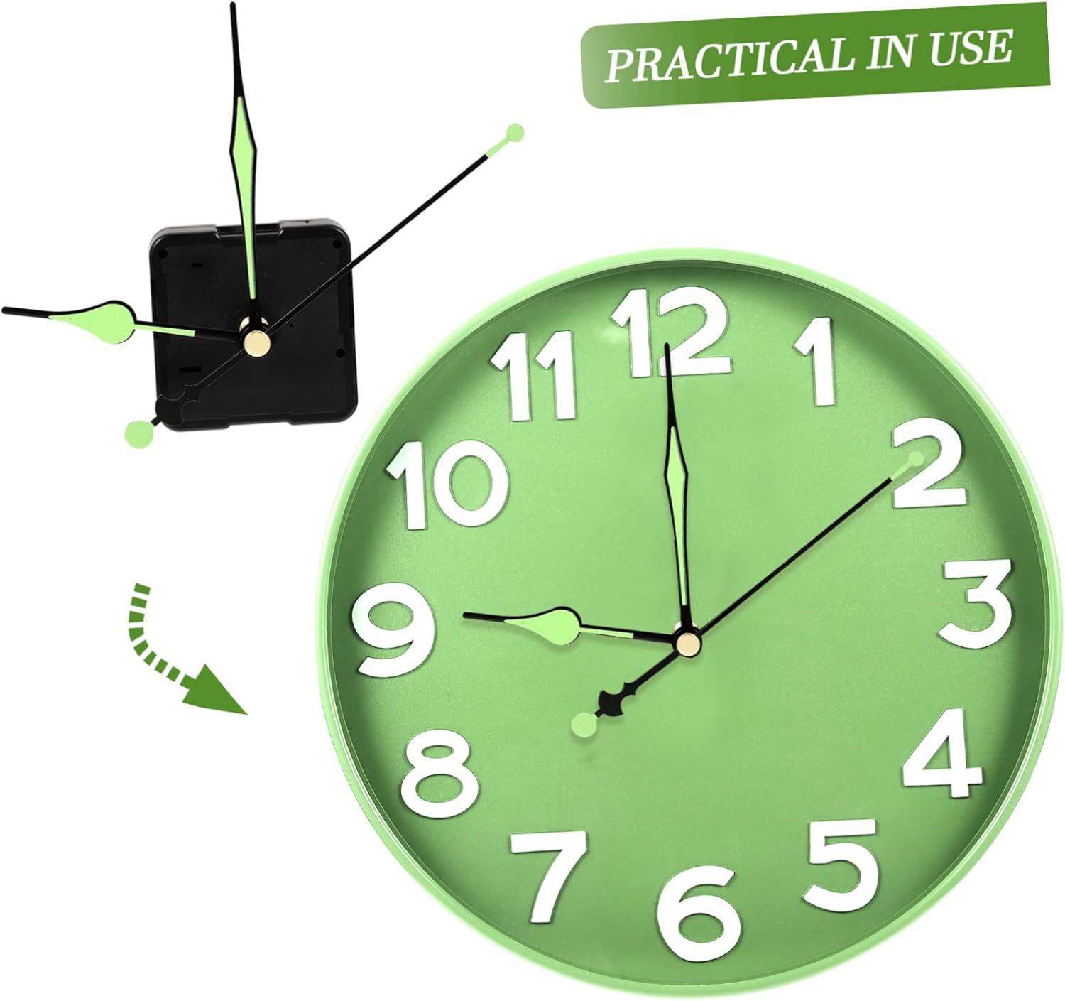 Replace Old Clocks Luminous Clock Movements