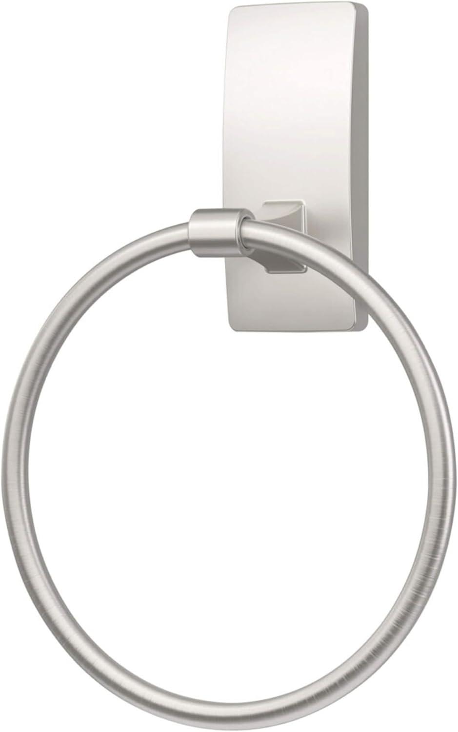 Transform Your Bathroom with SATIN NICKEL Towel Holder - Rust Water Resistant Organizer
