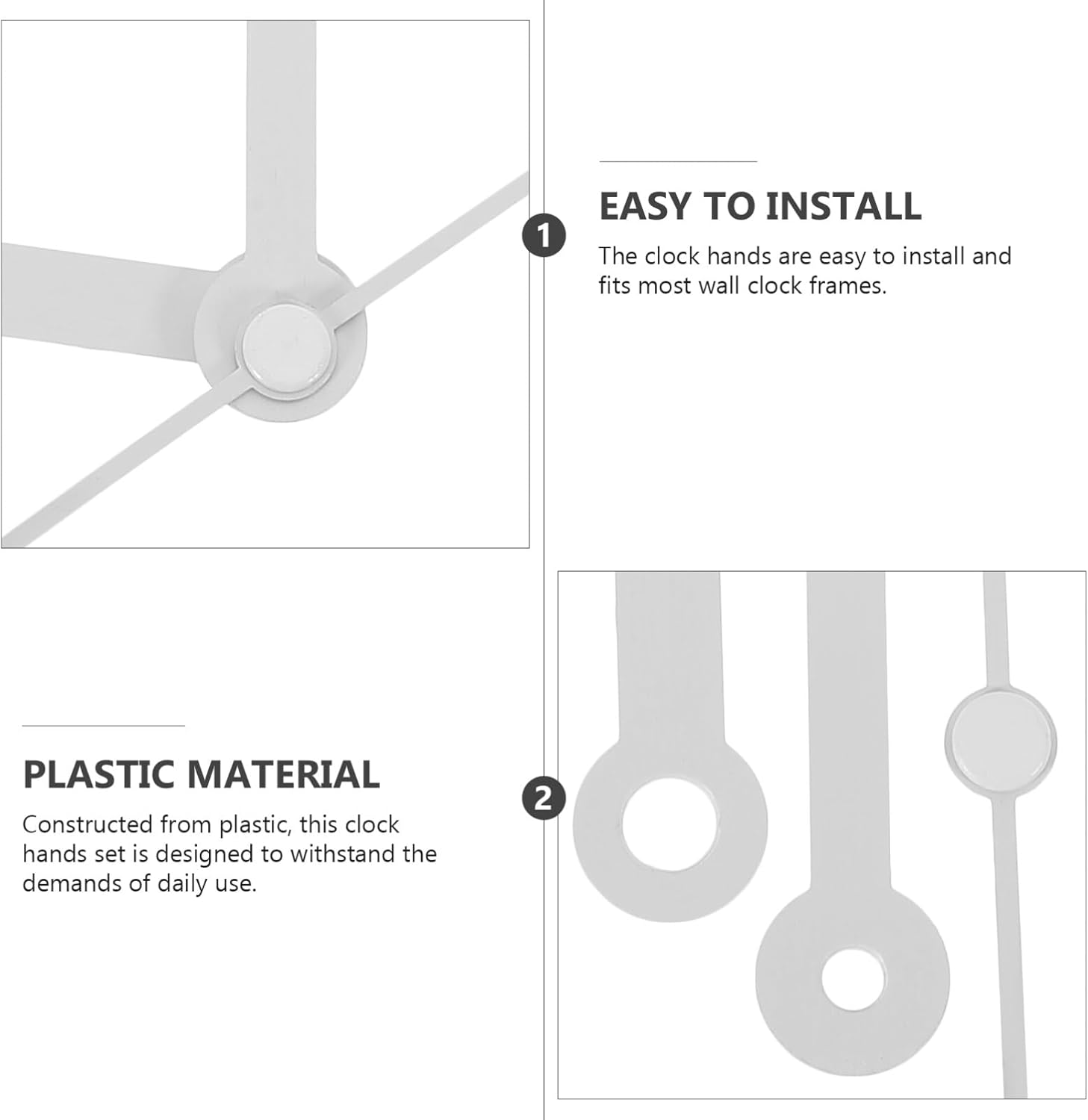 Clock Movement Mechanism Replacement for Clocks