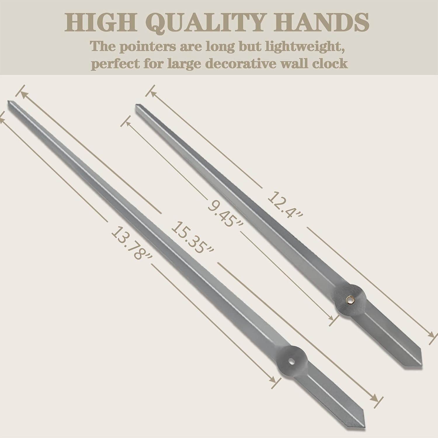 VANGOLD Wall Clock Replacement Hands Set