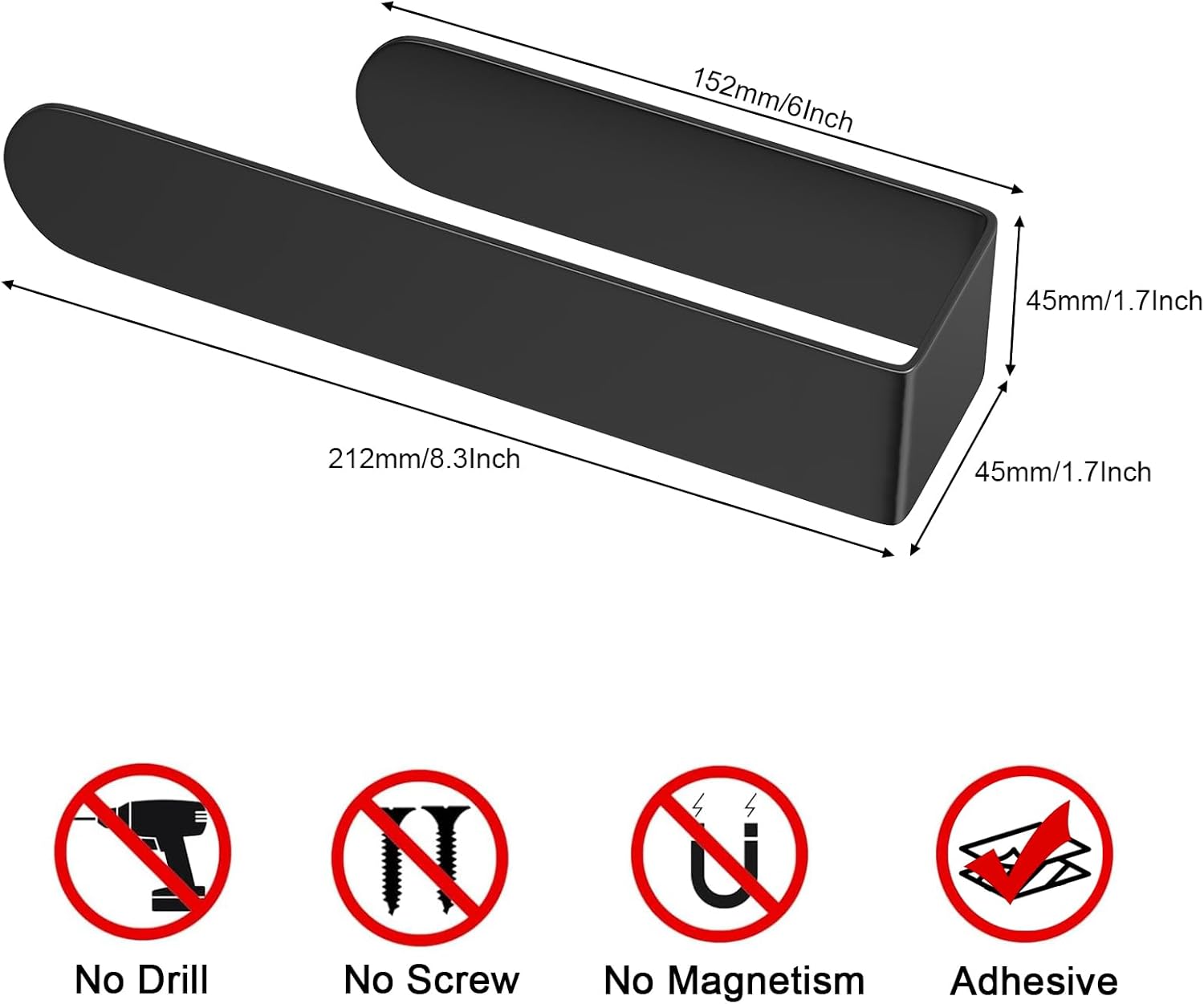 Sturdy Hand Towel Holder Bathroom Towel Bar