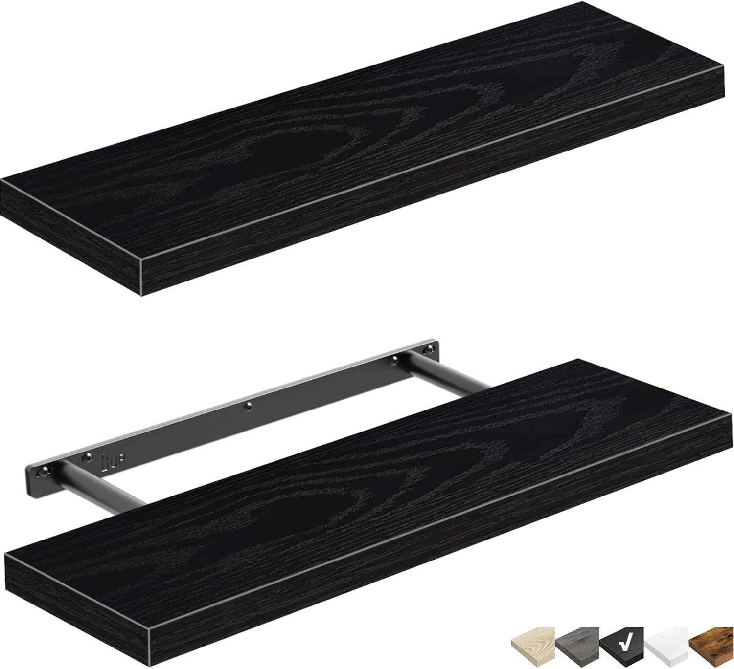 24-inch Bathroom Shelves by QEEIG
