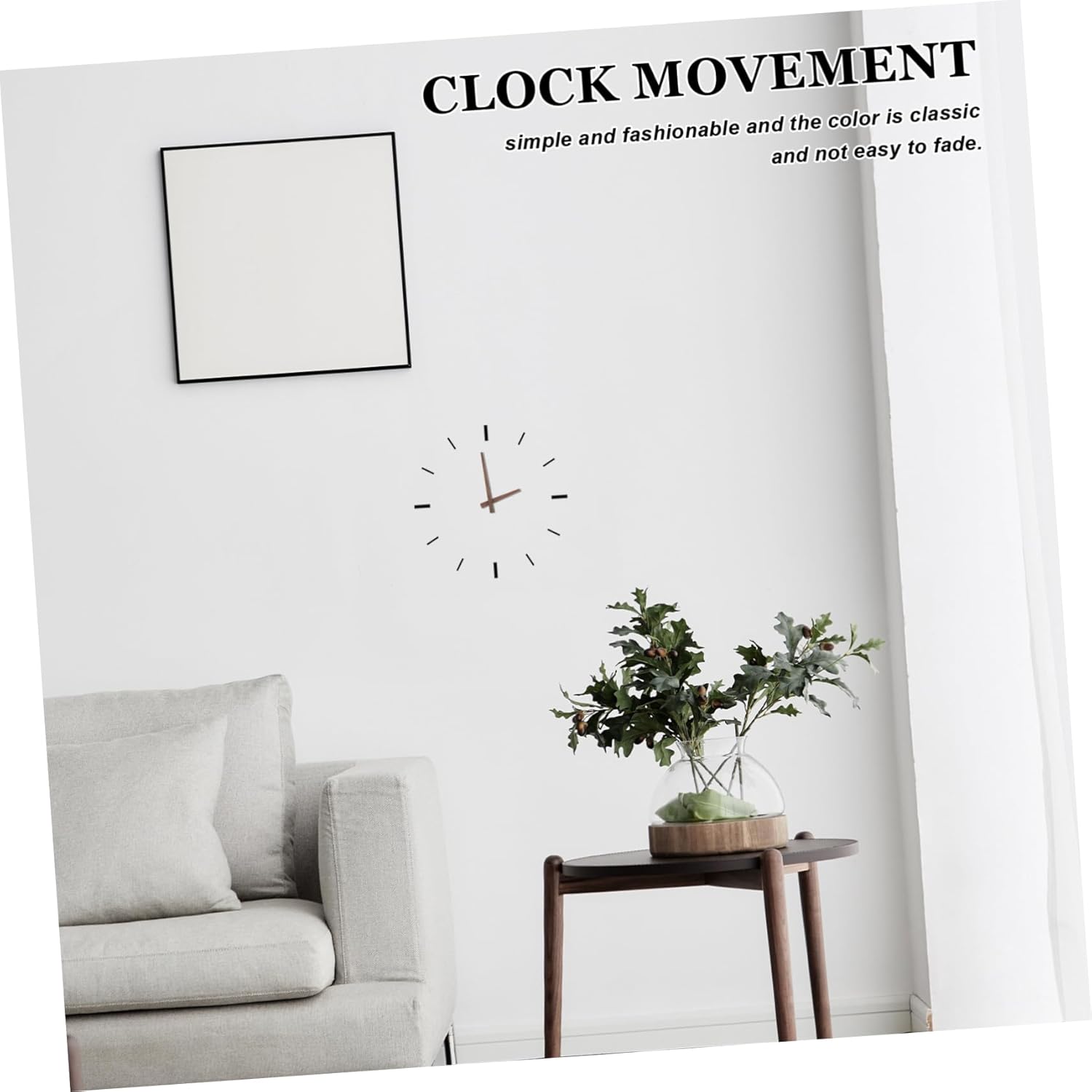 Veemoon 10-Inch Clock Movement Kit