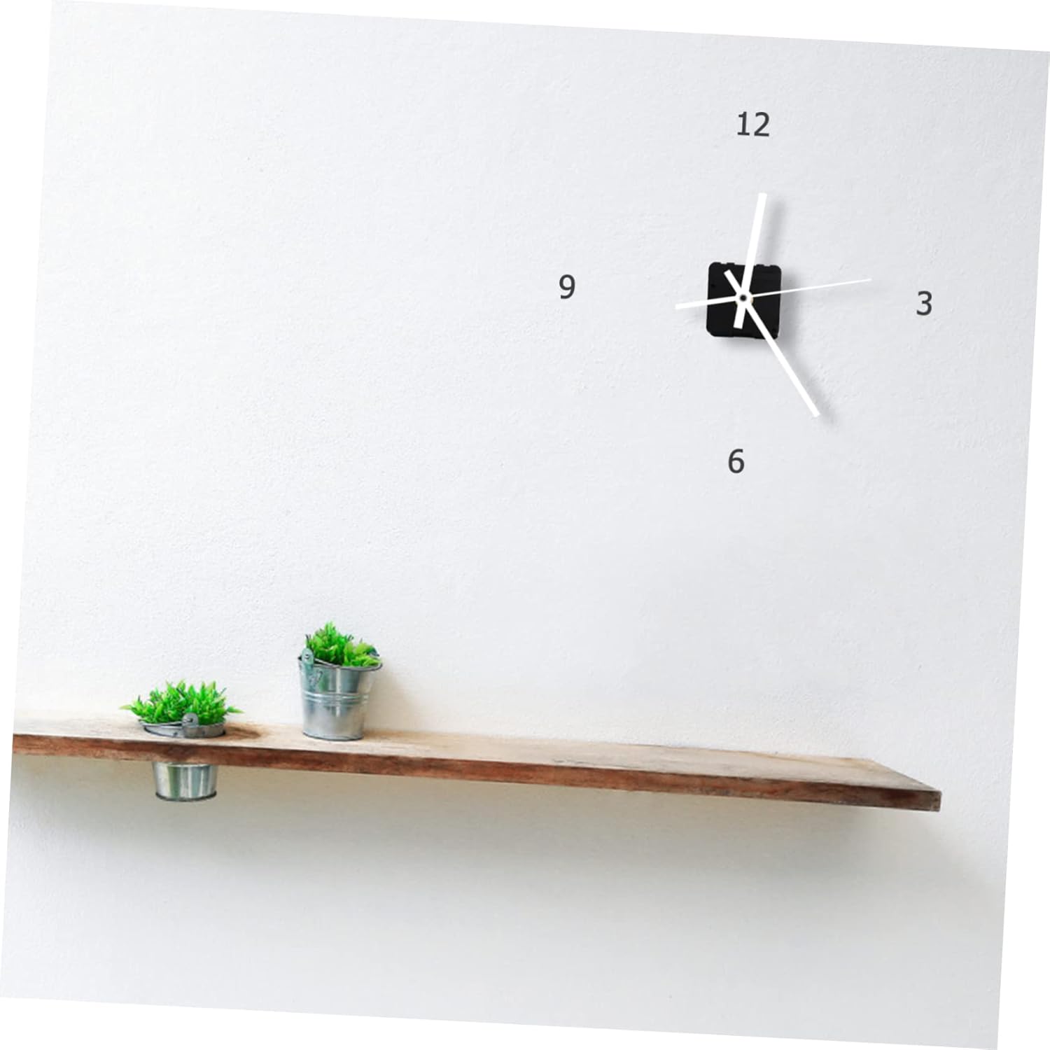 Perfect Reliability Battery-Powered Noiseless Replacement Parts for Your Wall Clock