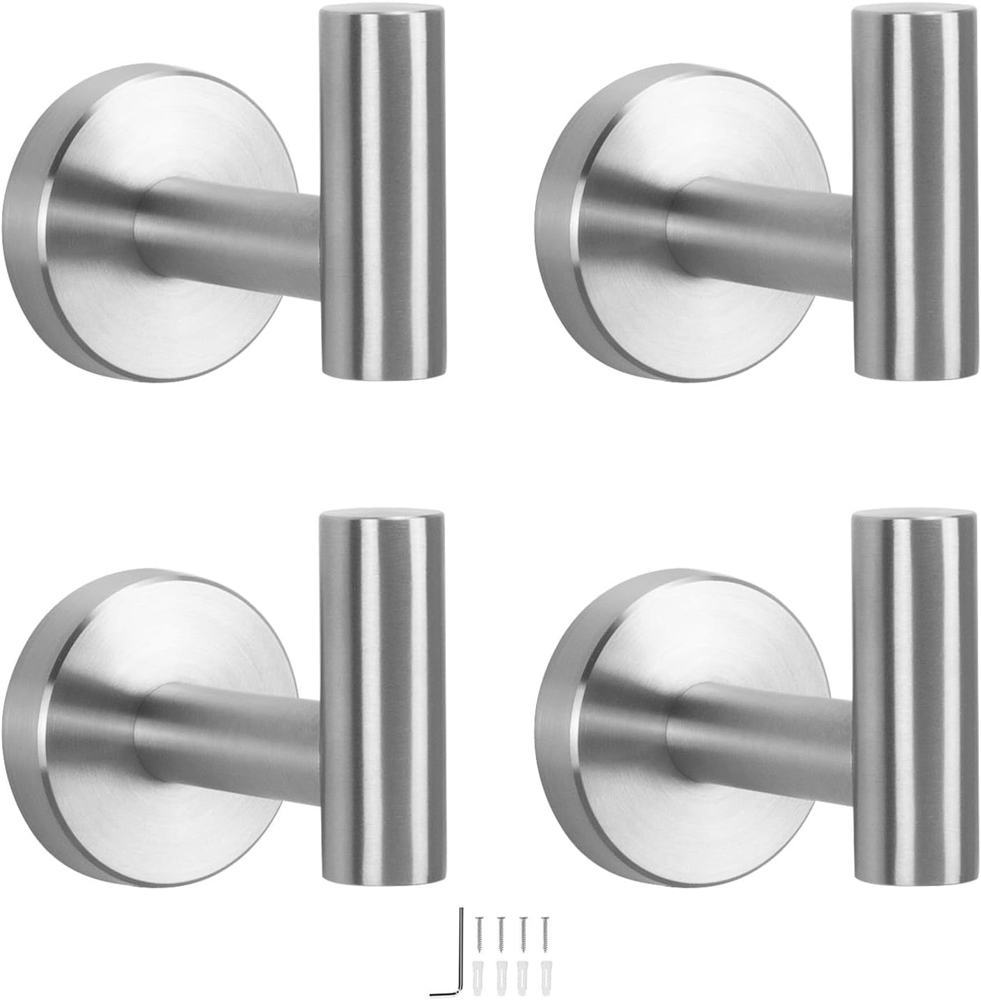 Versatile and Durable Towel Hook Set