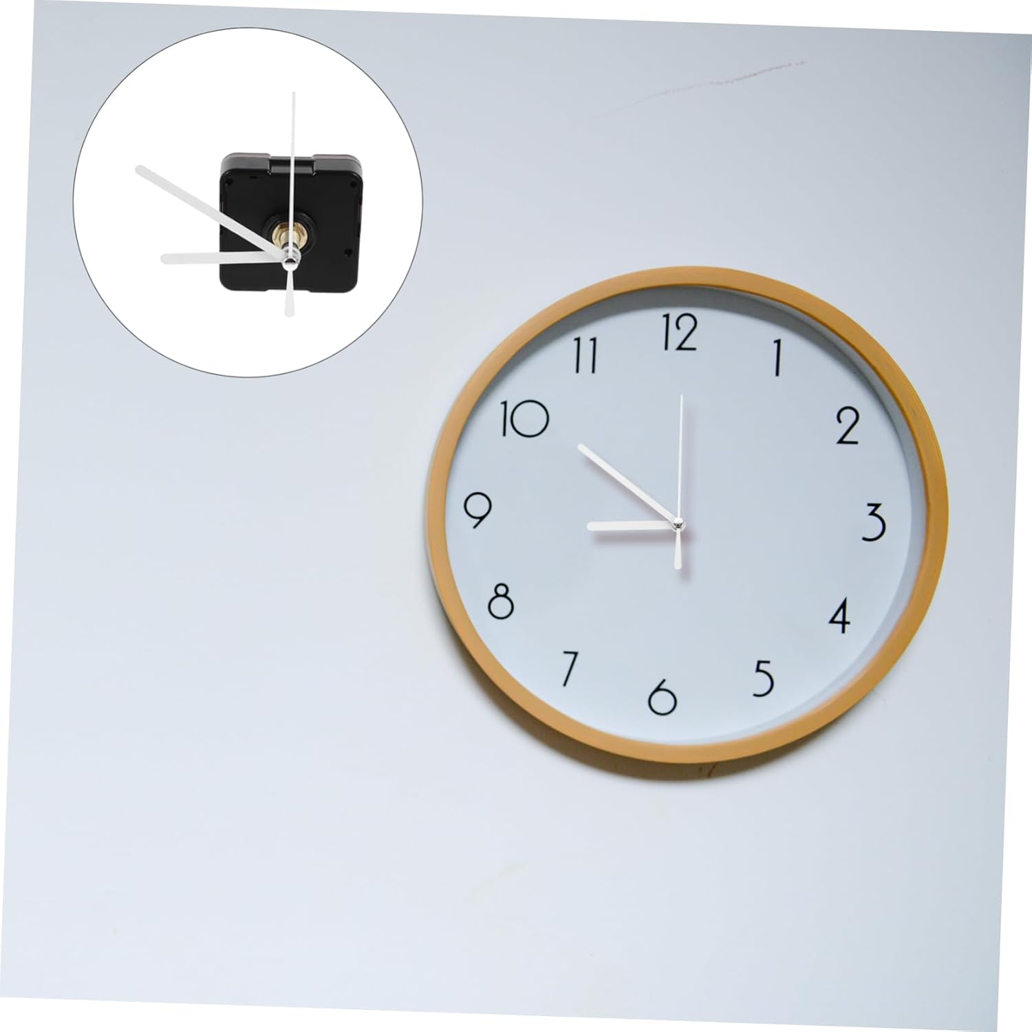 Replaceable Plastic Clock Hand Mechanism for Wall Clocks