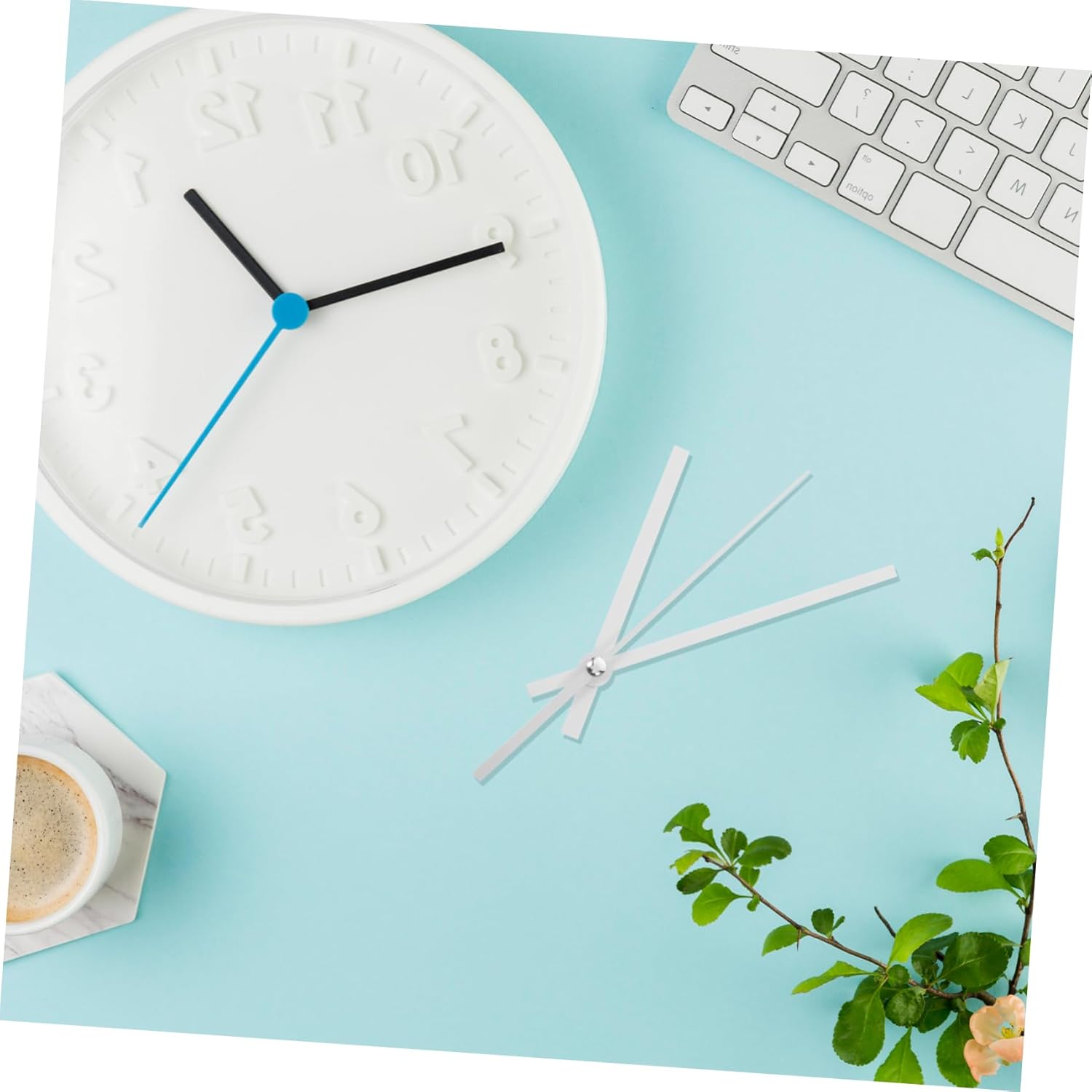 Elegant Plastic Clock Hands Set of 10