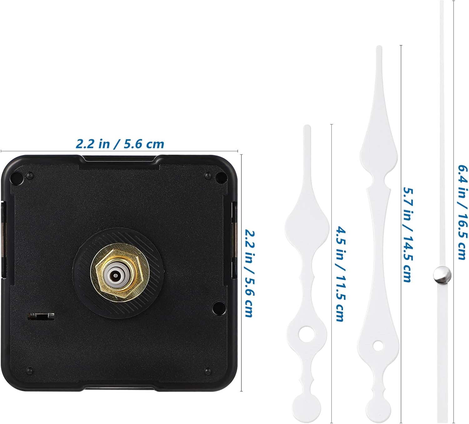 Quartz Clock Hands and Motor Kit