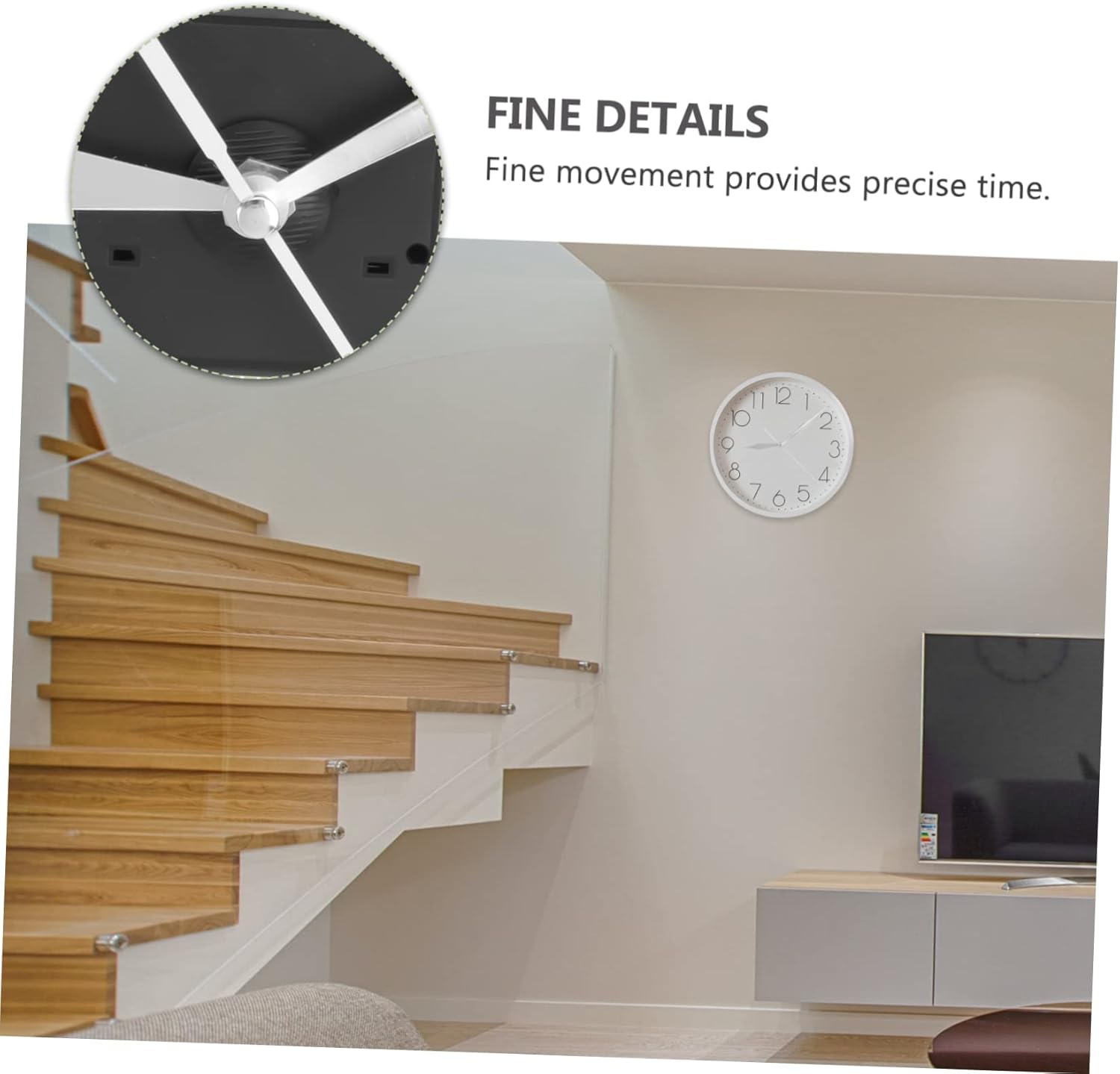 Silent Clock Movement Kit for Walls Desks