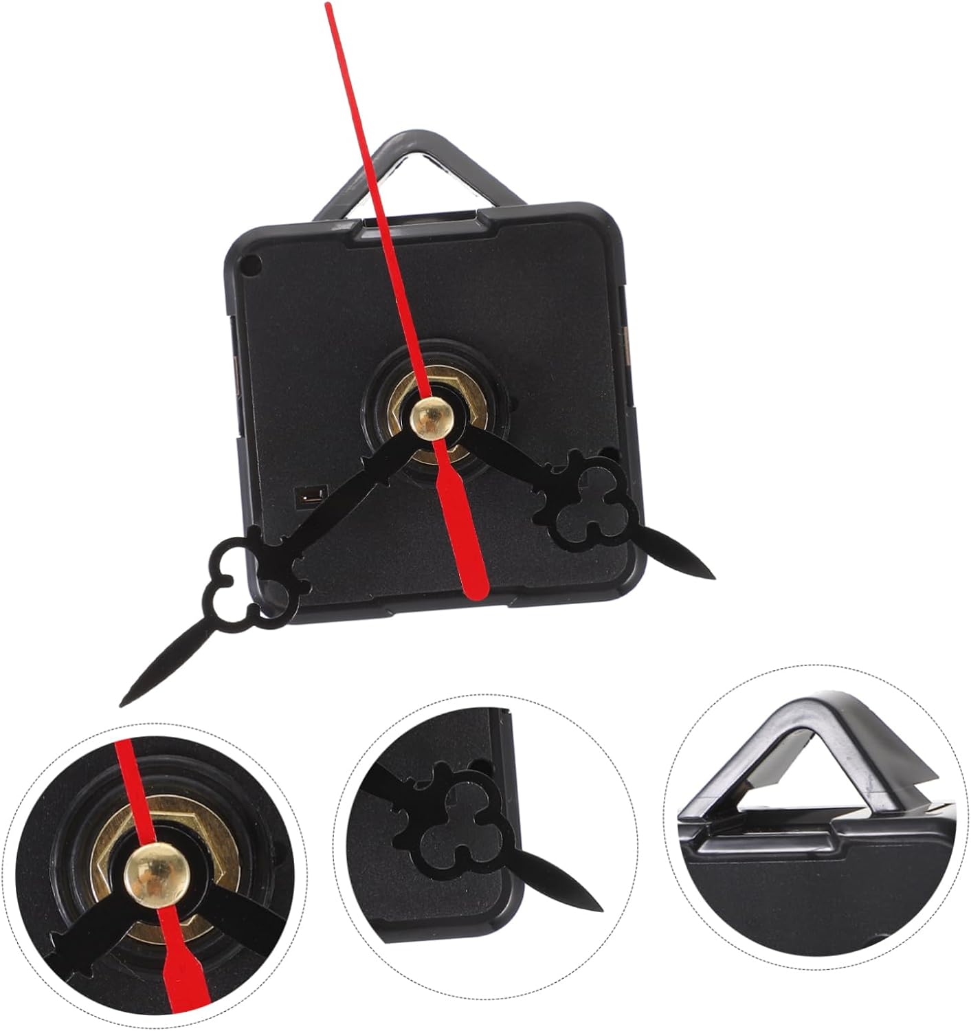 WOONEKY Plastic Clock Movement Mechanism Kit