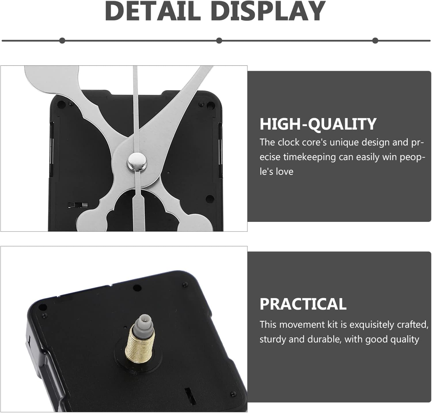 Angoily 4 Set Creative Clock Movement Mechanism Set