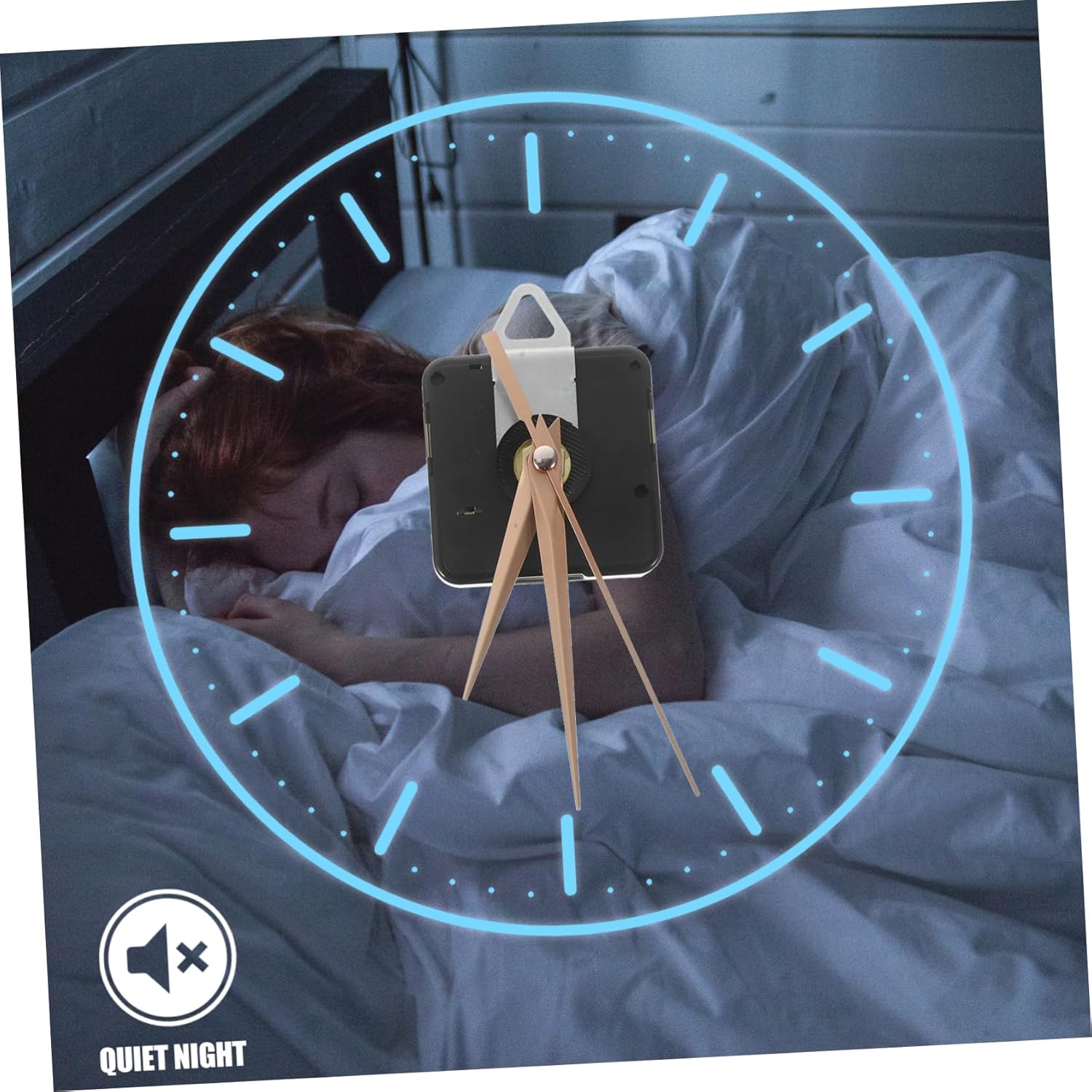 Easy to Use Battery-Powered Clock Mechanisms Kit for DIY Clocks