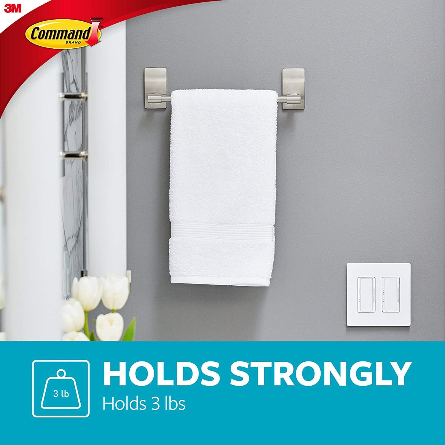Command Hand Towel Bar