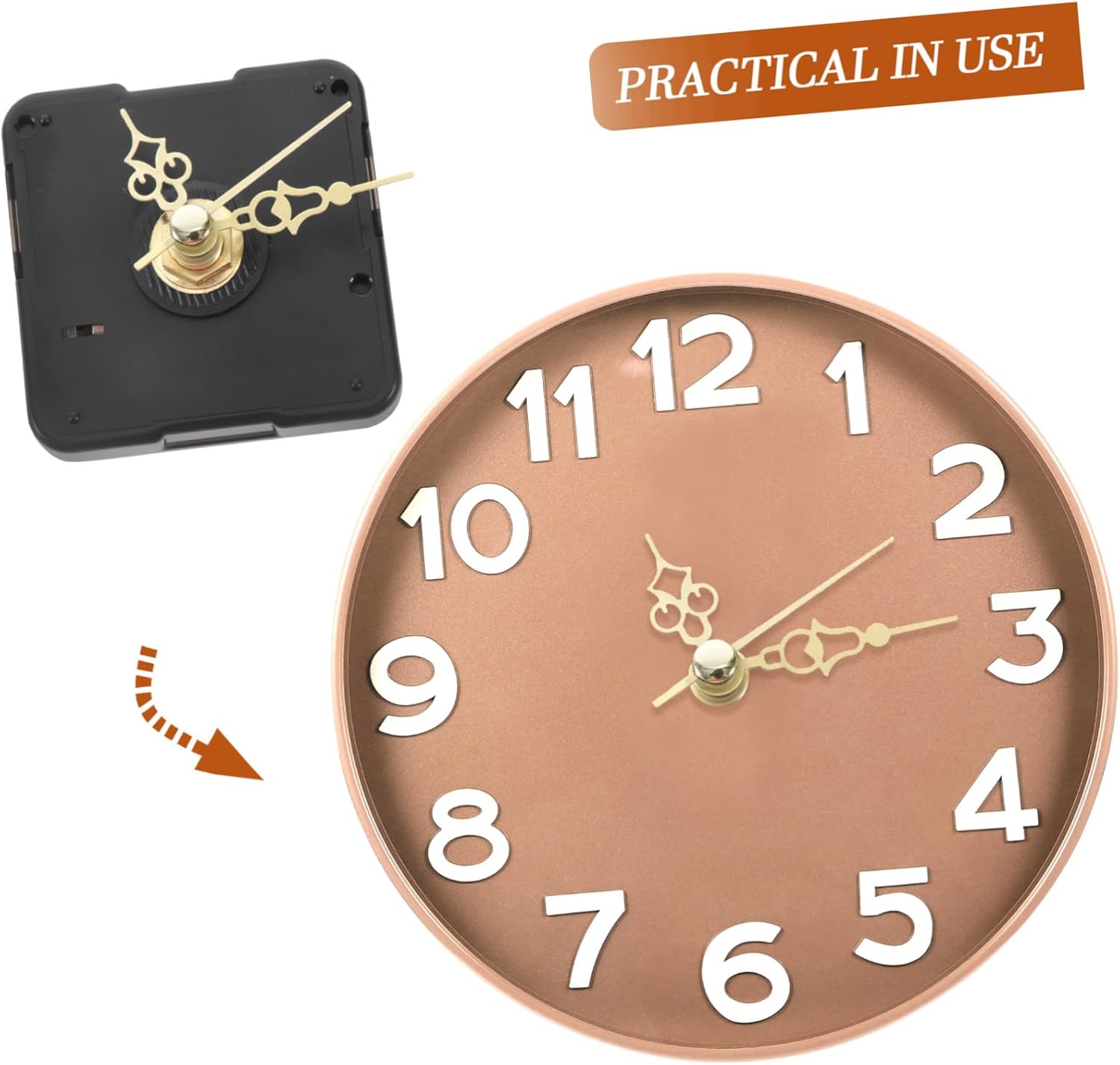 KONTONTY 2 Sets Quartz Clock Movement Replacement