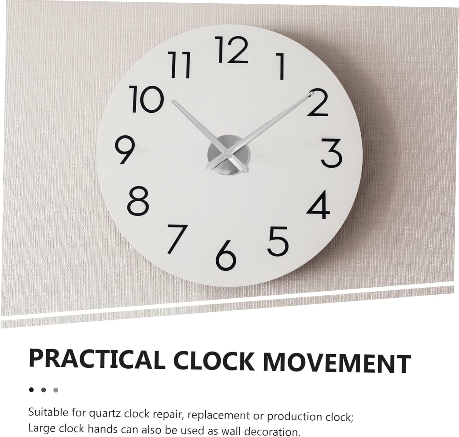 Modern Wall Clock Parts Kit
