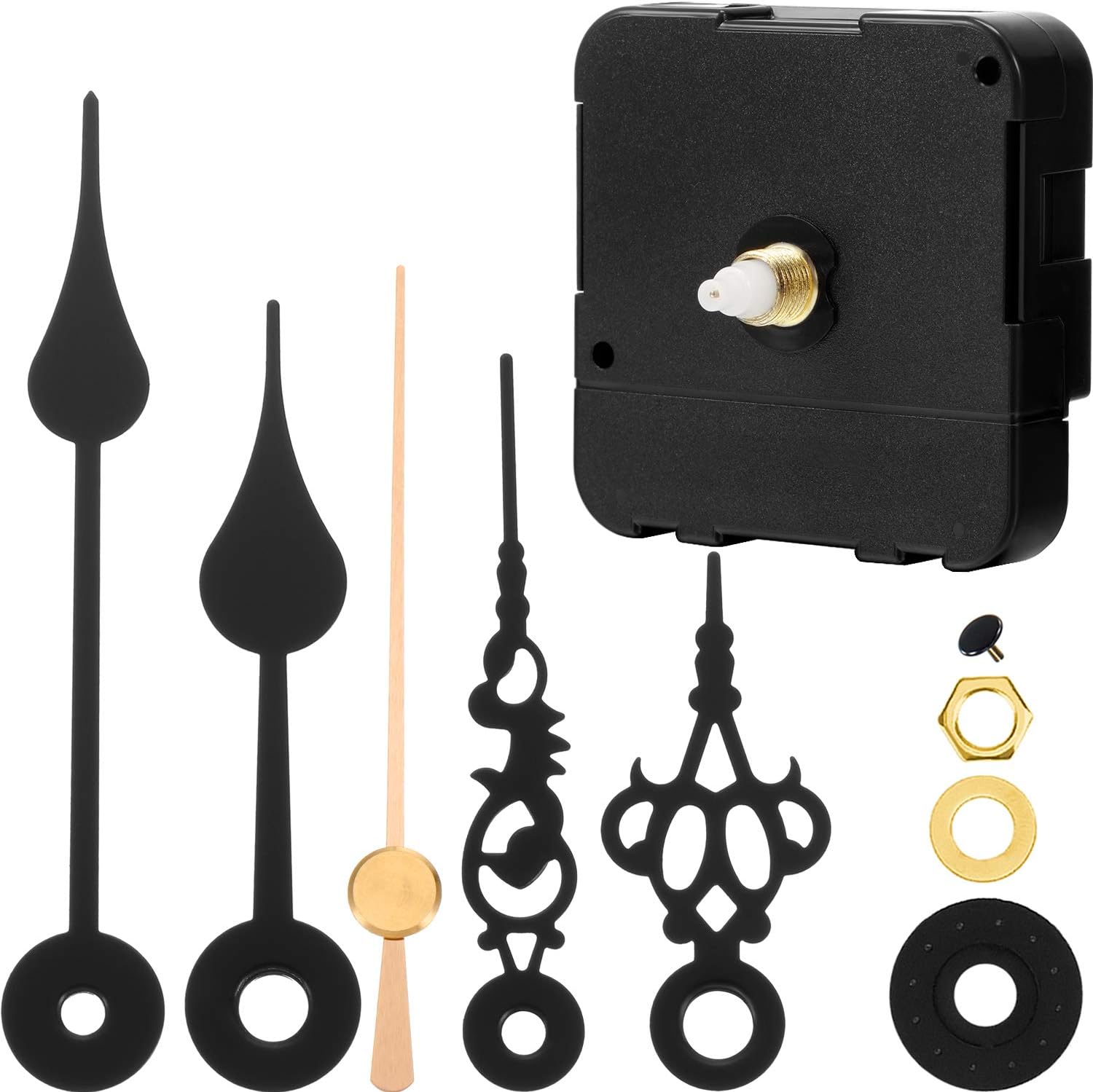 Battery Operated Clock Movement Repair Parts