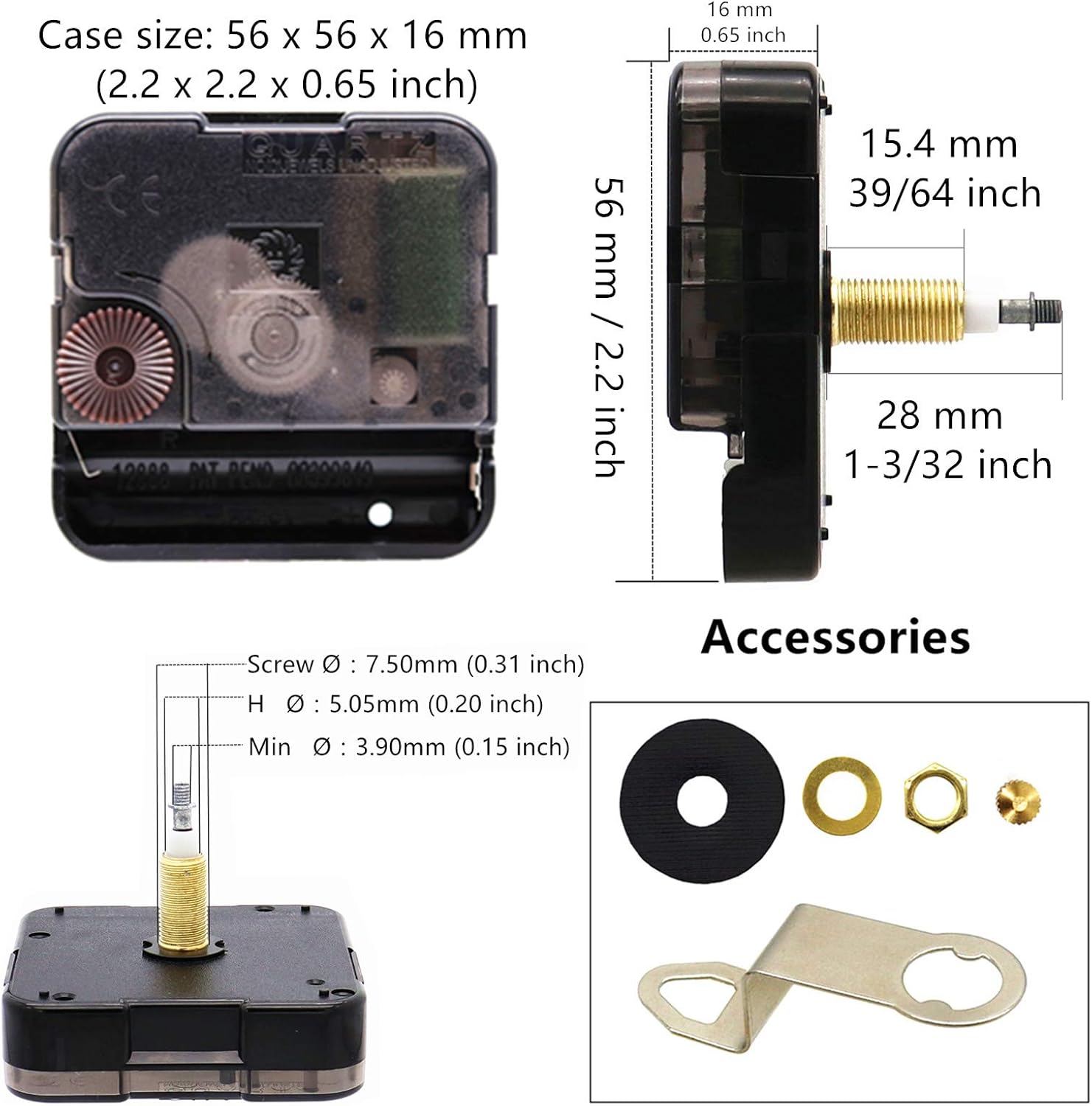 High Torque Clock Movement Kit