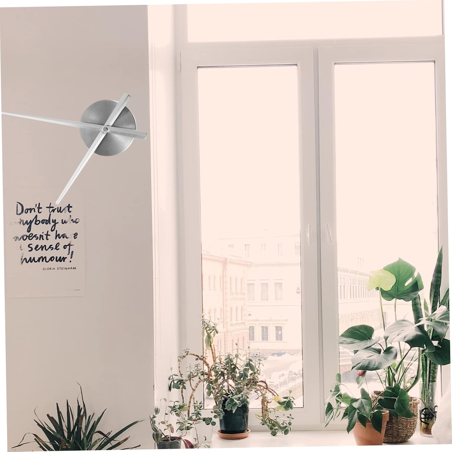 Simple DIY Wall Clock Base Replacement Set