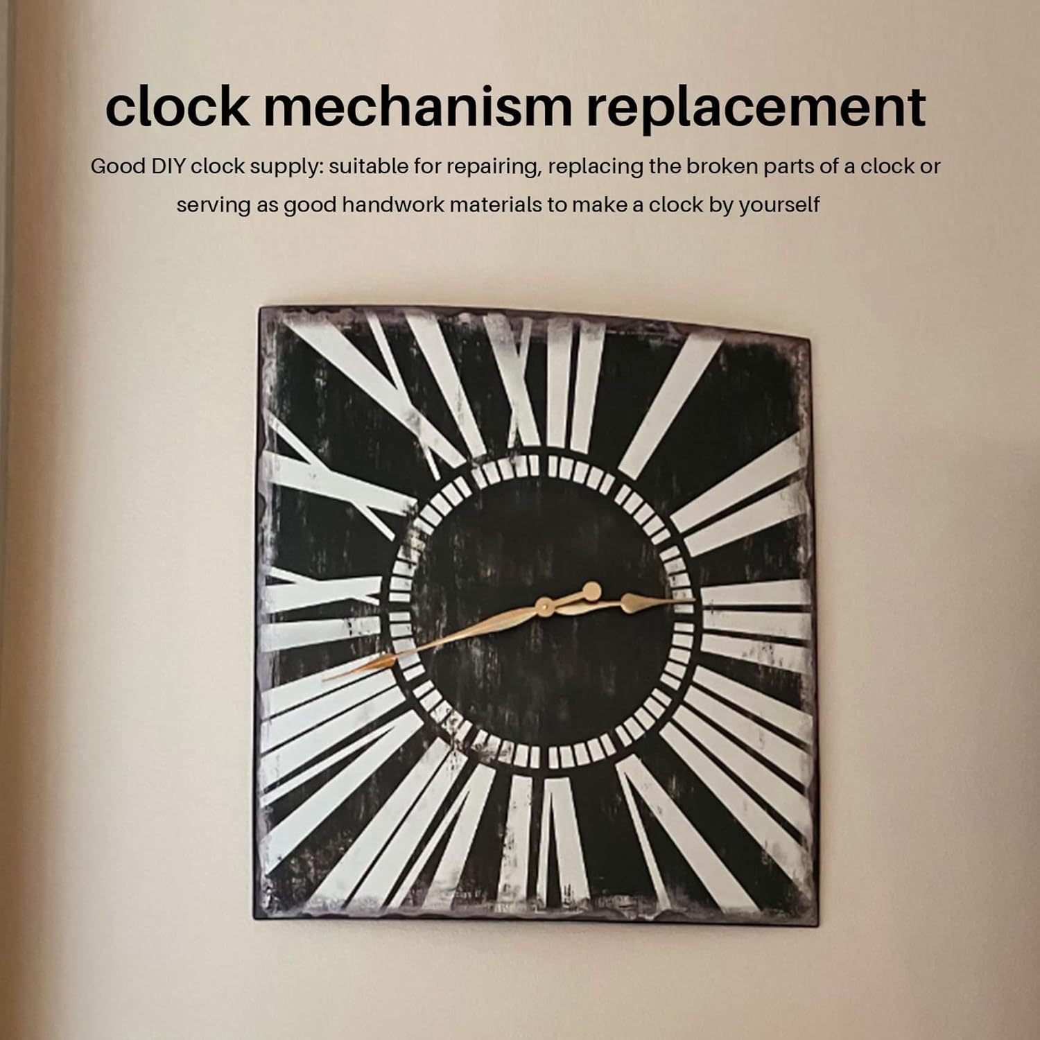 Strong Durable Gold Precision Clock Movement