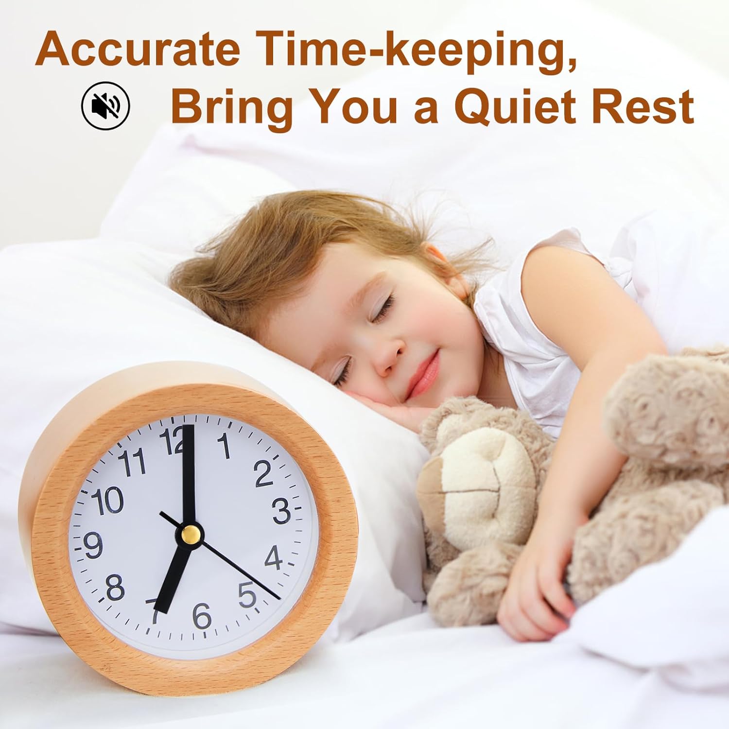 EMOOM 3-Piece Silent Clock Mechanism Kit