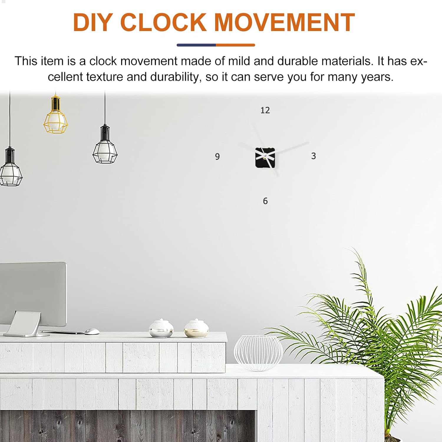 MARURY Non-Ticking Clock Motor Kit for DIY Repair