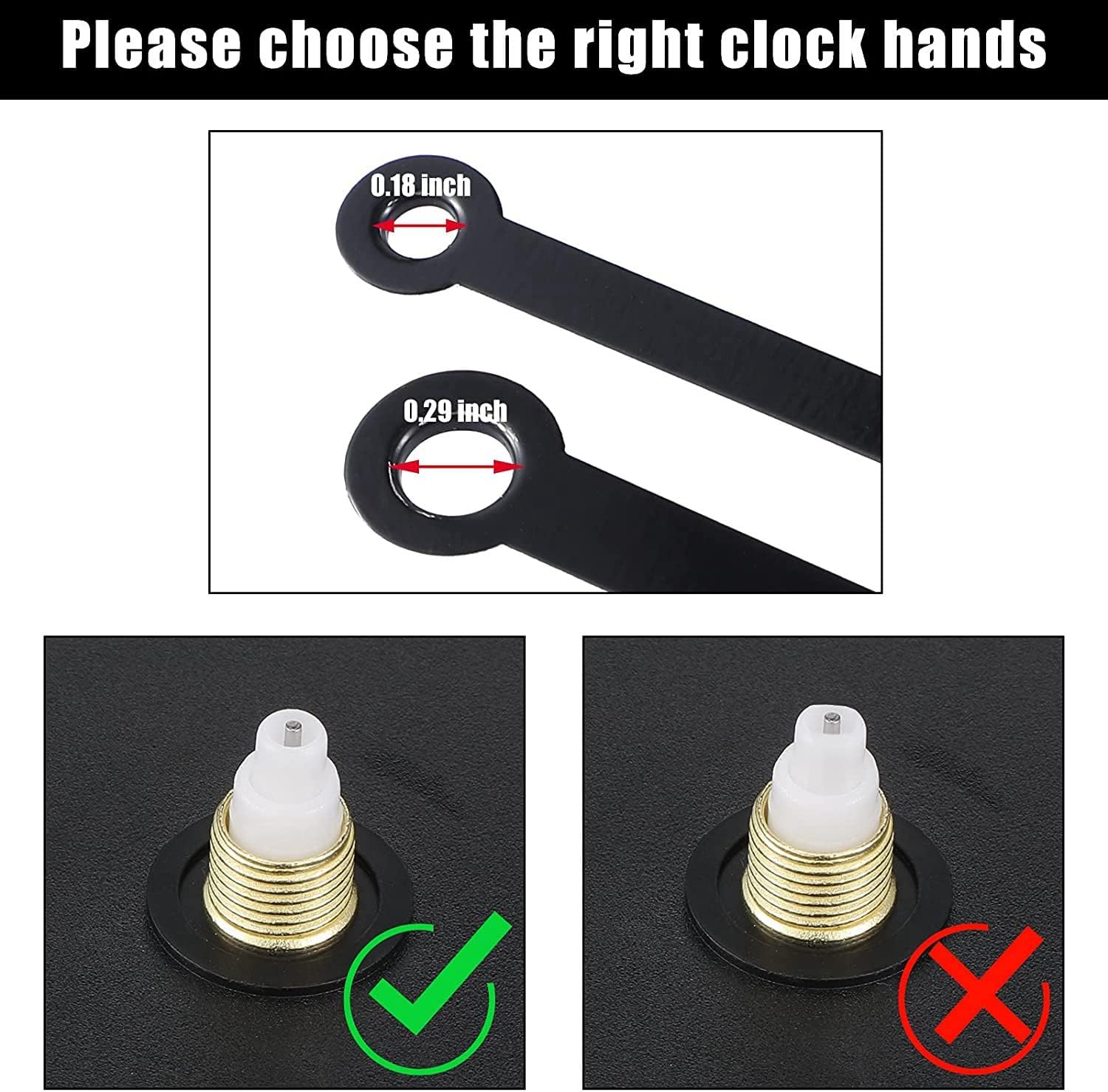 Clock Movement Parts Set
