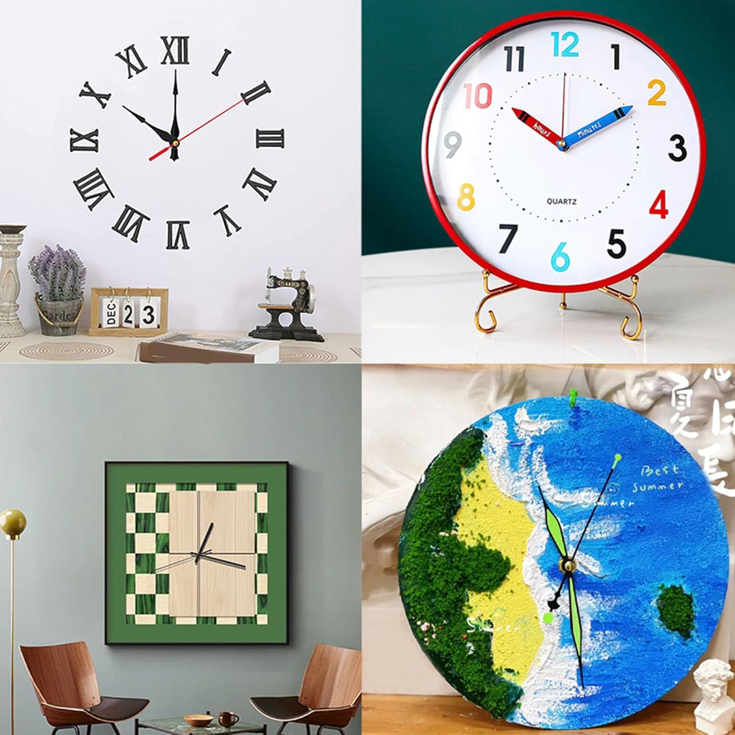 Precision Wall Clock Mechanism Kit