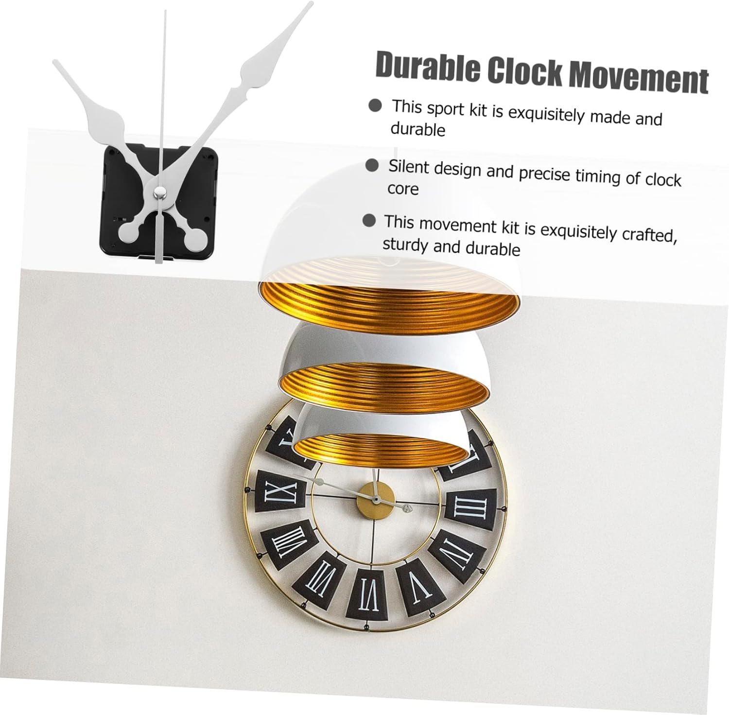 Premium Plastic Clock Movement Kit with FASHIONABLE Design