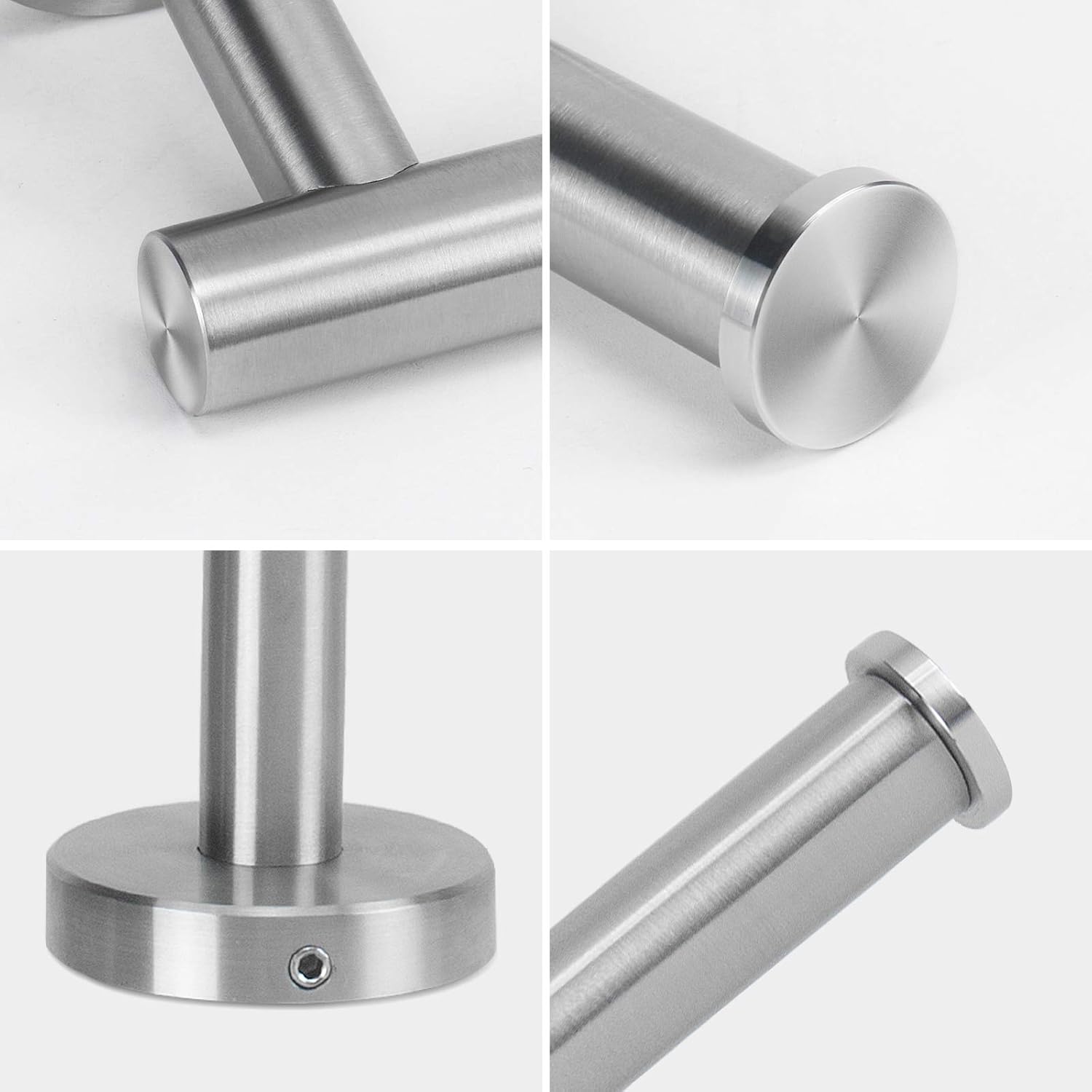 NearMoon Premium Stainless Steel Toilet Paper Holder Brushed Nickel