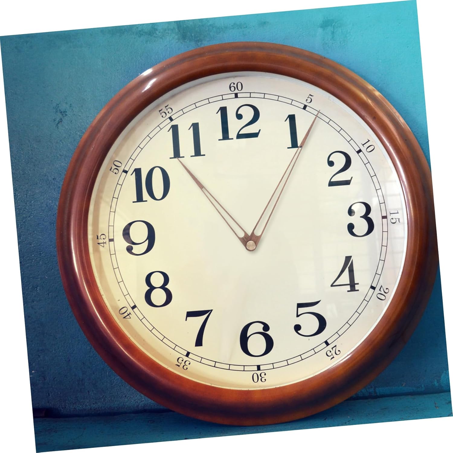 5 Set Replacement Clock Hands Kit Wooden Copper Wall Clock Parts