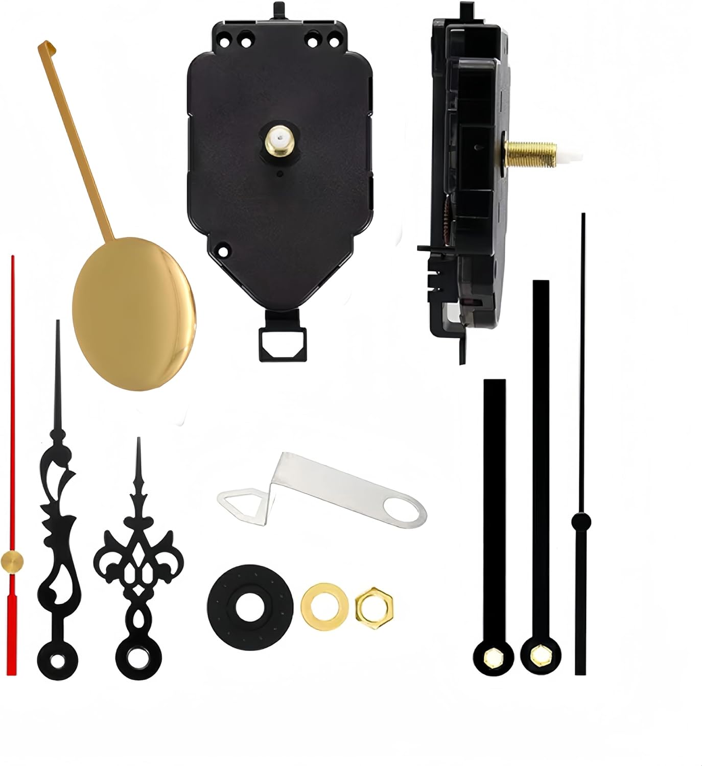 Prettyia Clock Mechanism 2 Set Replacement Kit