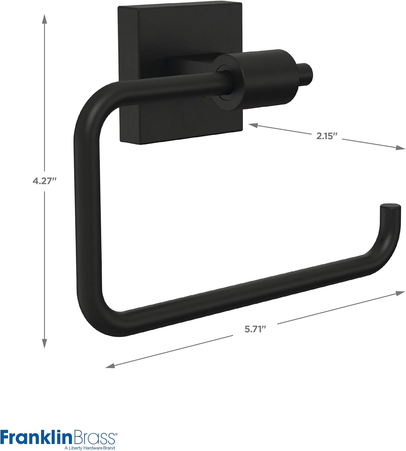 Maximized Space in Your Bathroom with the Franklin Brass Maxted Toilet Paper Holder