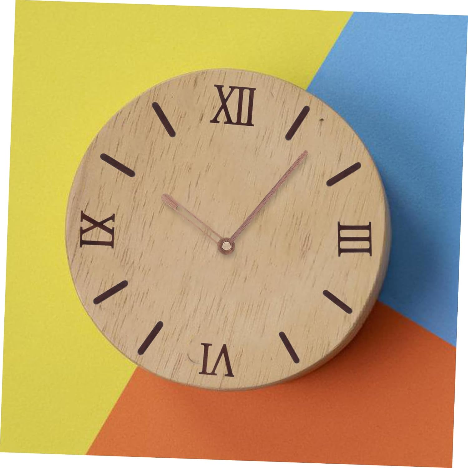 DOITOOL 5-Set Walnut Clock Hands Kit with Silent Movements