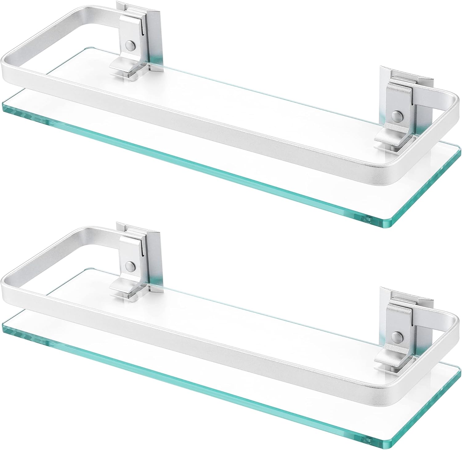 Sturdy 8mm Tempered Glass Shelves for Bathroom Storage
