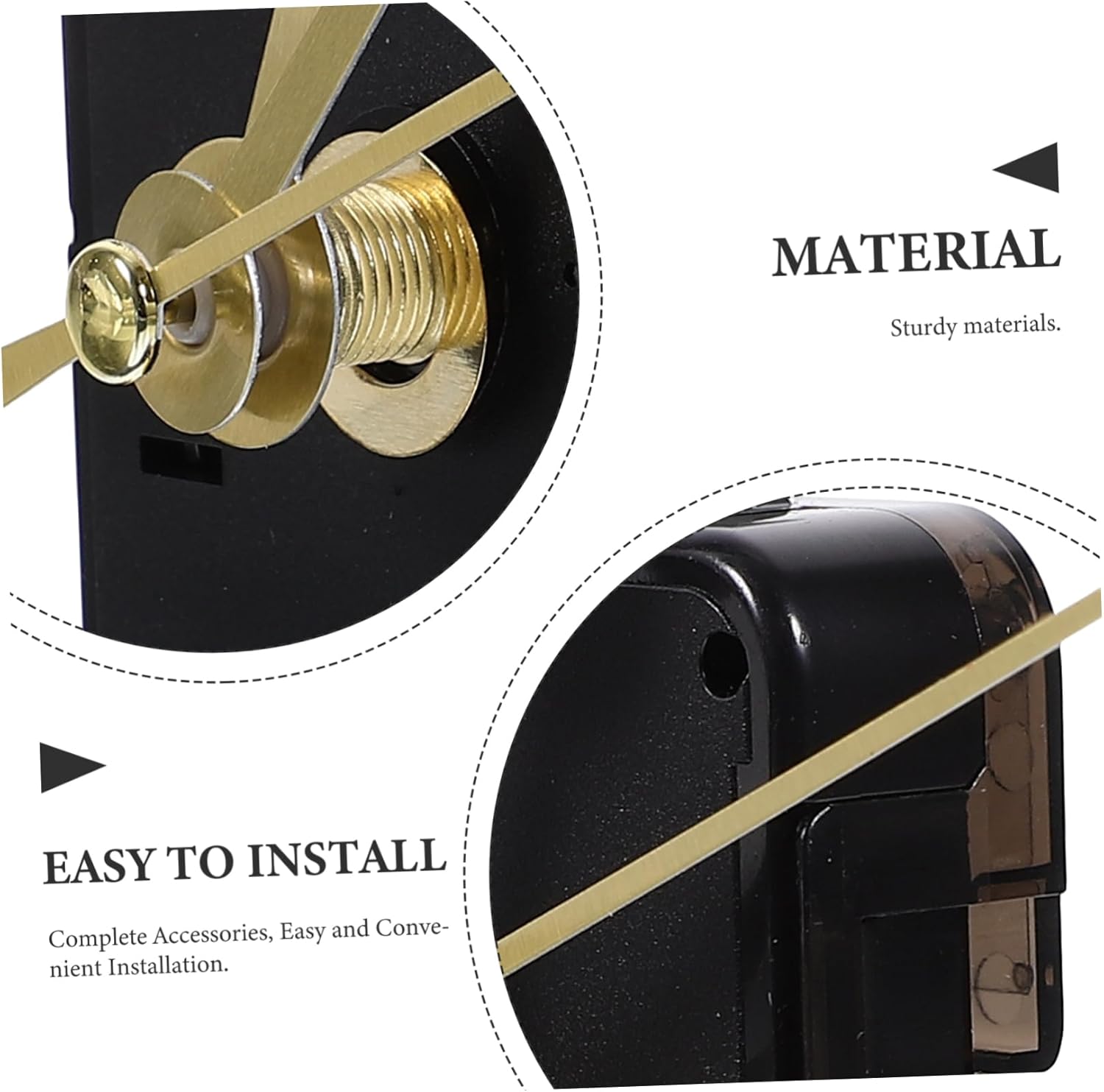 Plastic Clock Hands Mechanism DIY Wall Clock Makers