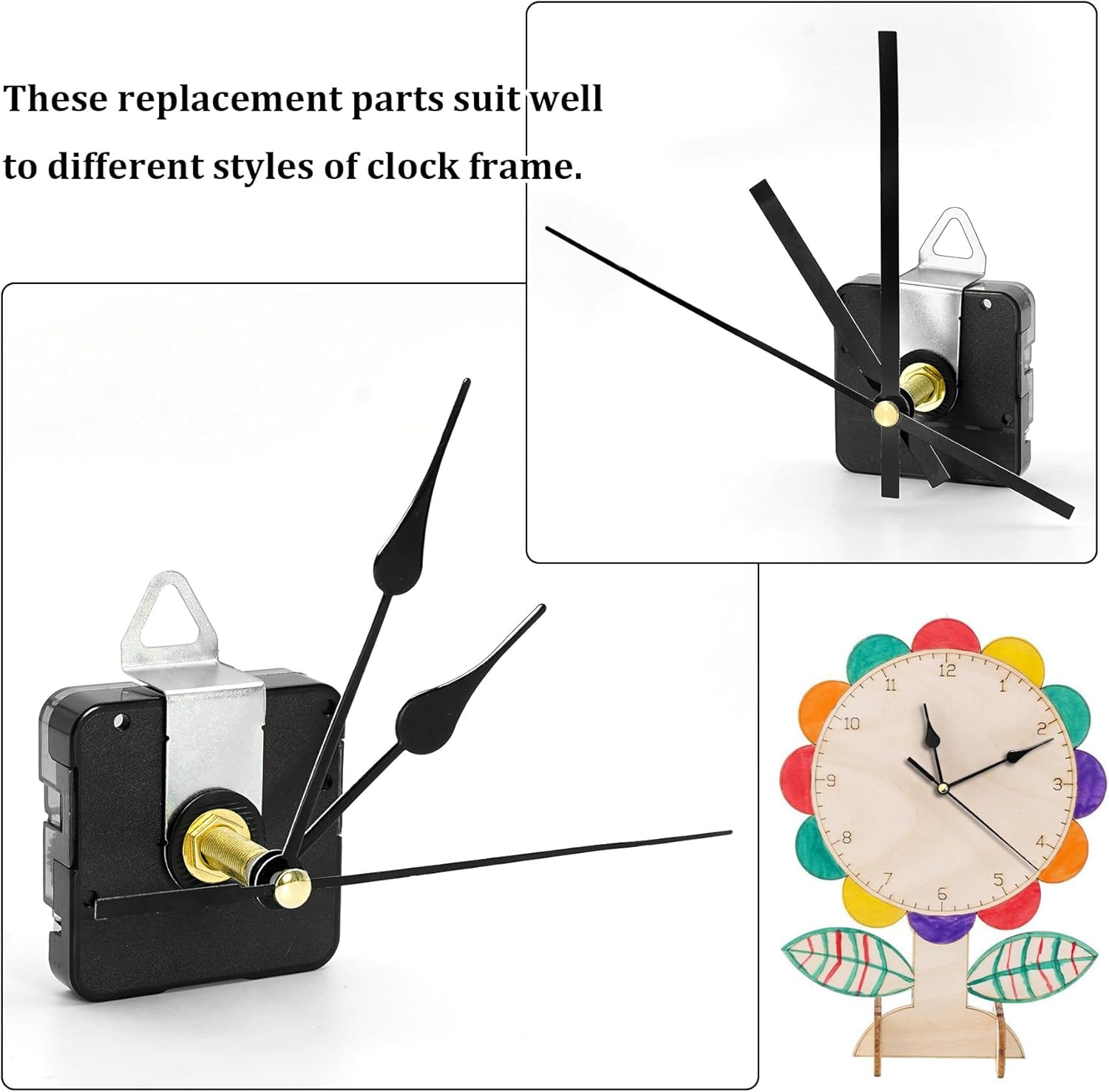 Precise 28mm quartz clock movement kit