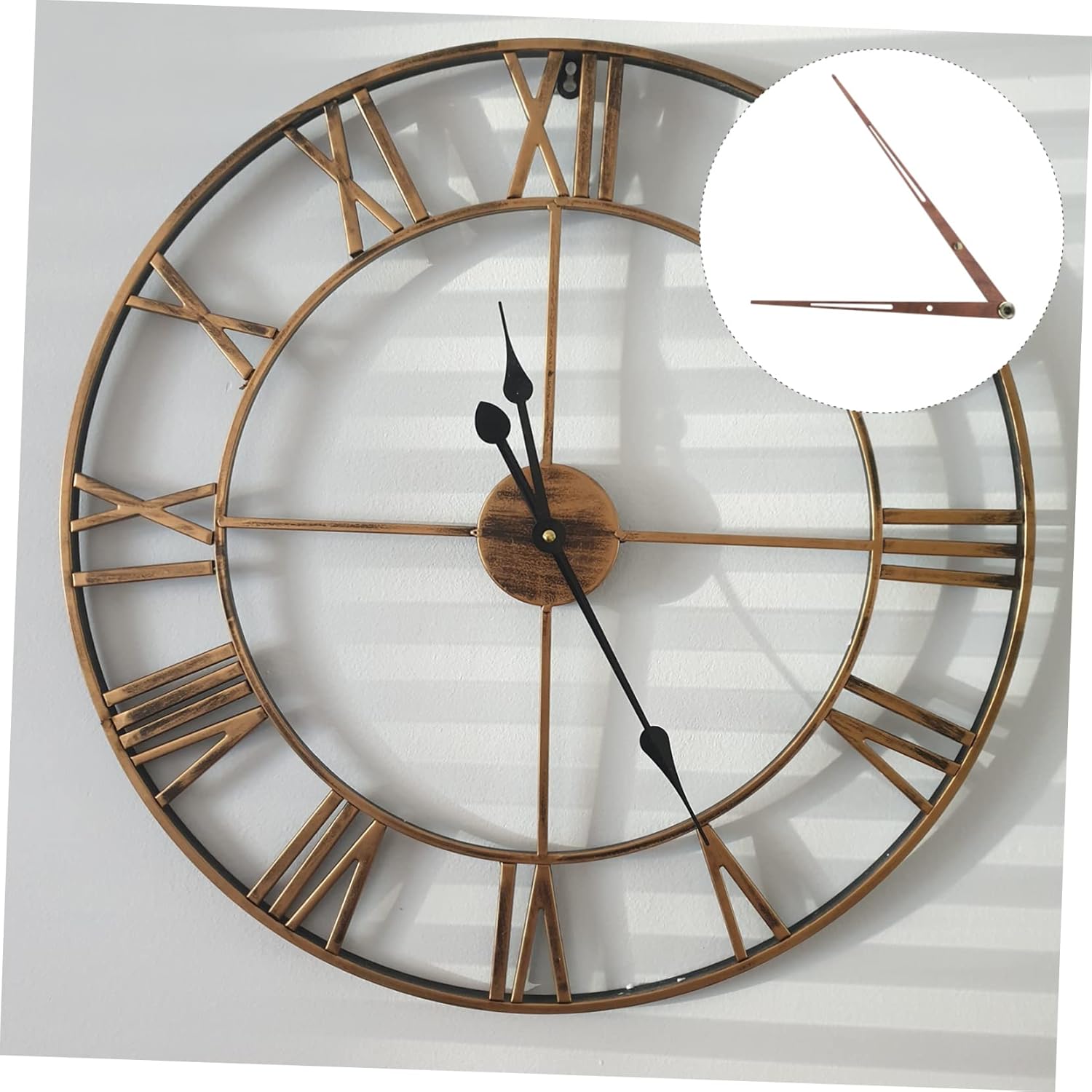 Sturdy Retro Pendant Pointer Clock Kit With LED Display