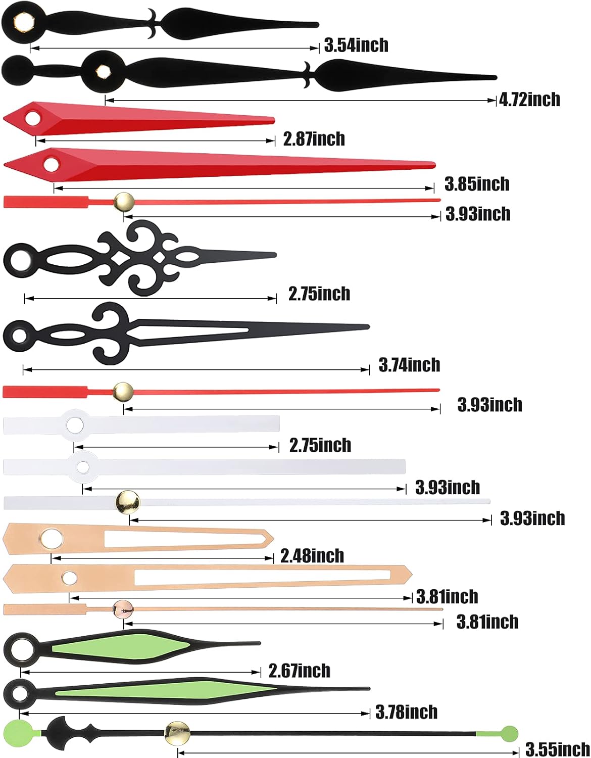 Affordable Clock Repair Set for Quicker DIY Projects