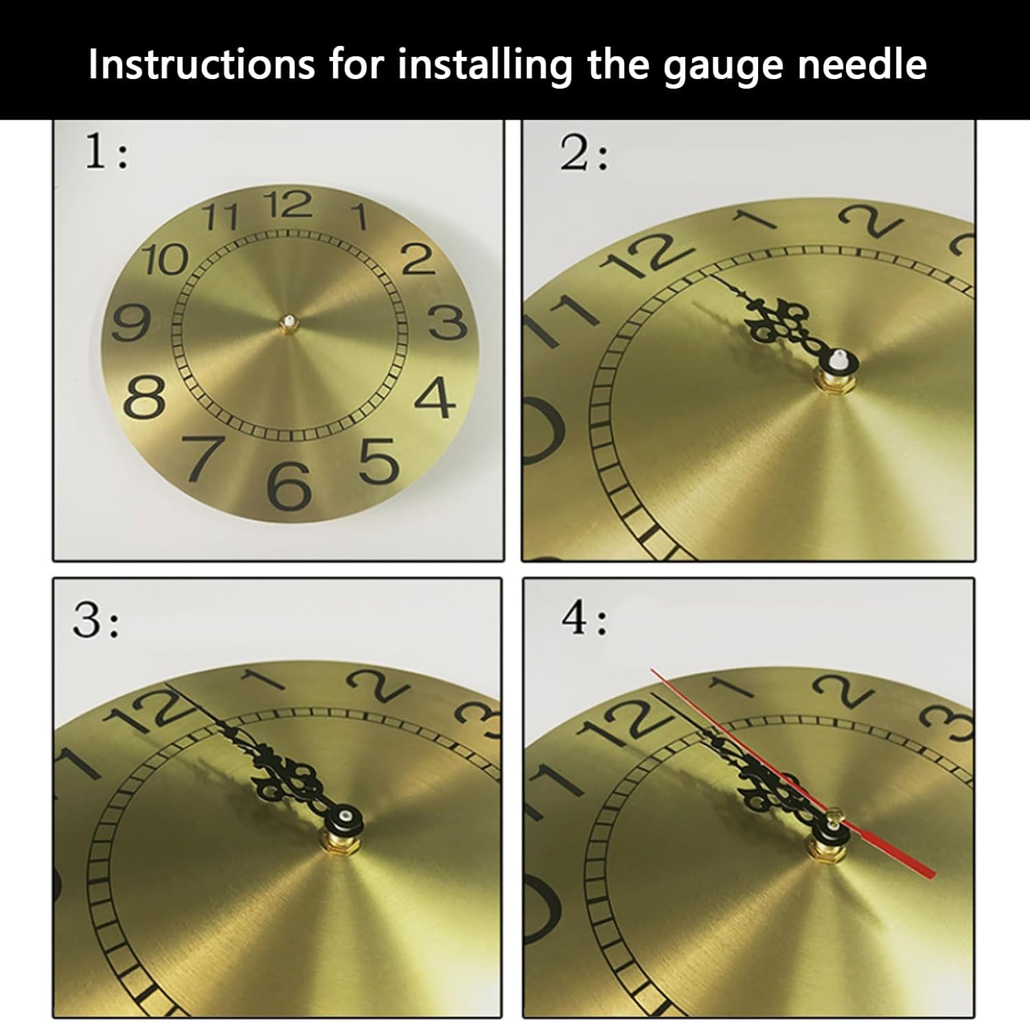 JinGuoZiLP Long Shaft Clock Movement Set