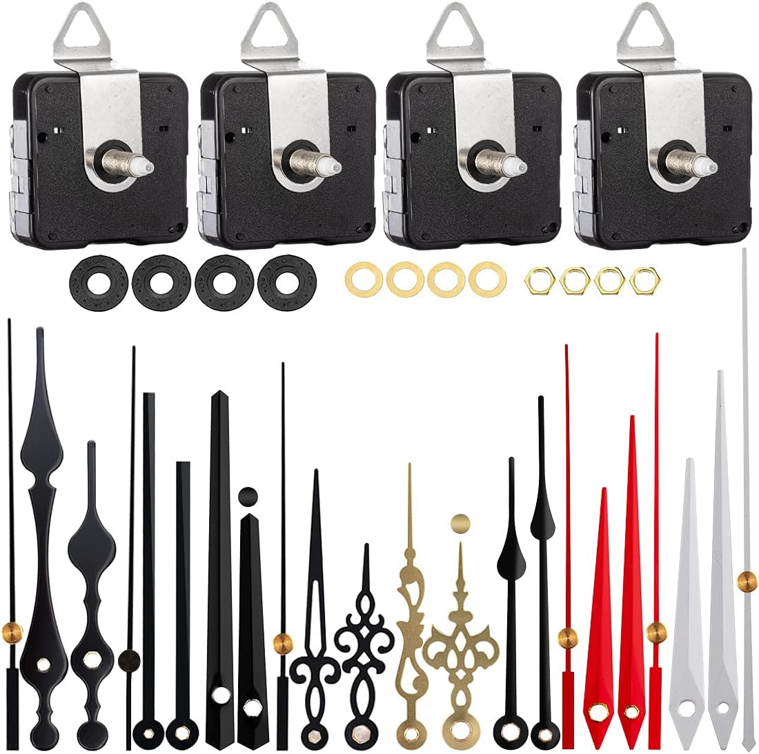 Clock Mechanism Kit with 8 Hand Set