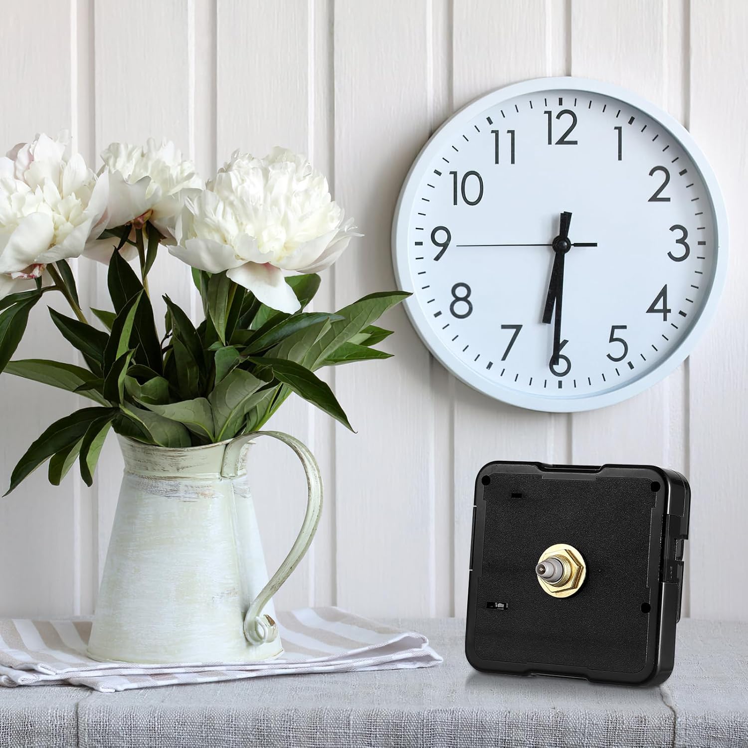 EXCEART Quiet DiY Wall Clock Movement Mechanism
