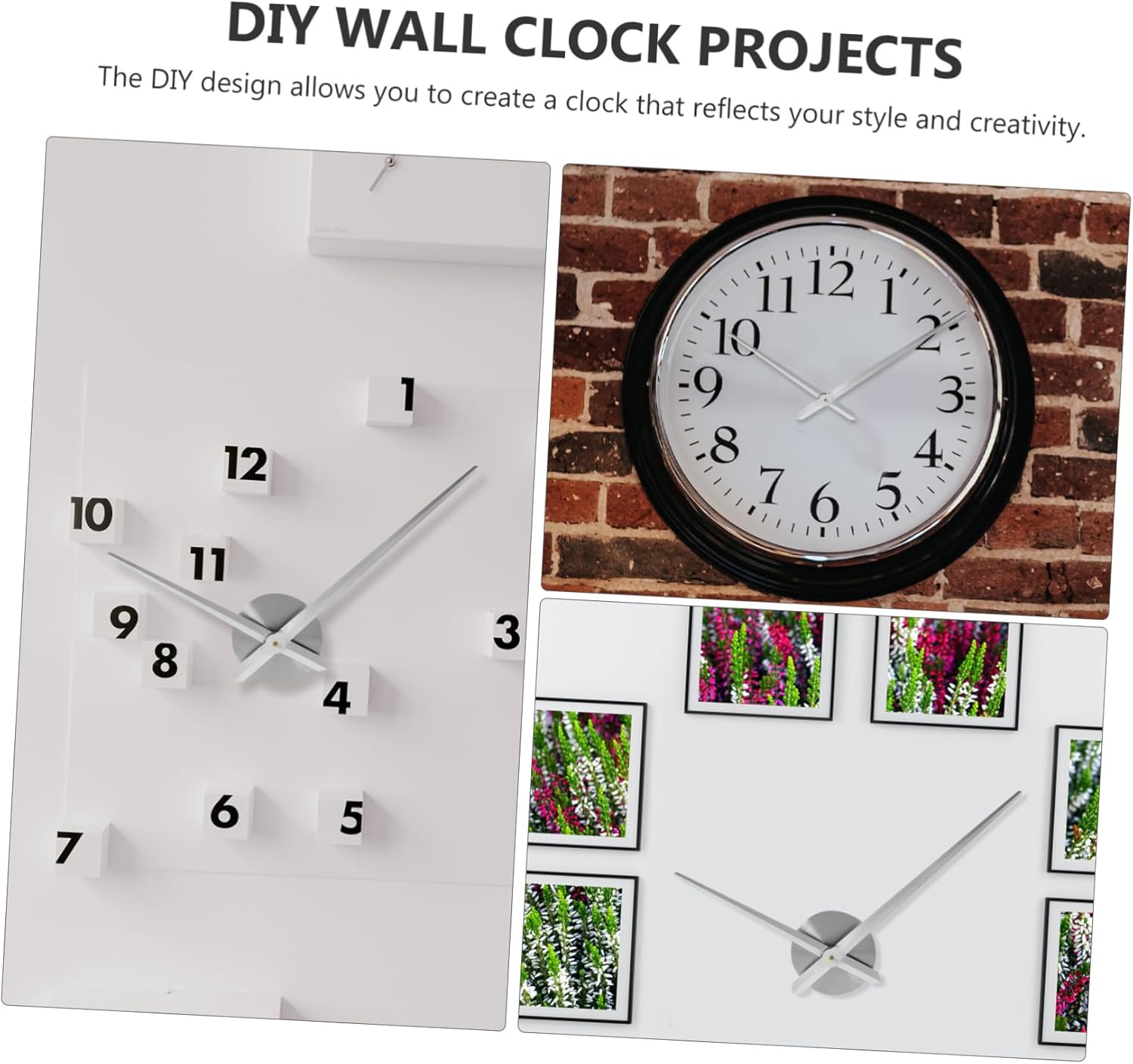 Amosfun Large Wall Clock Hands Kit