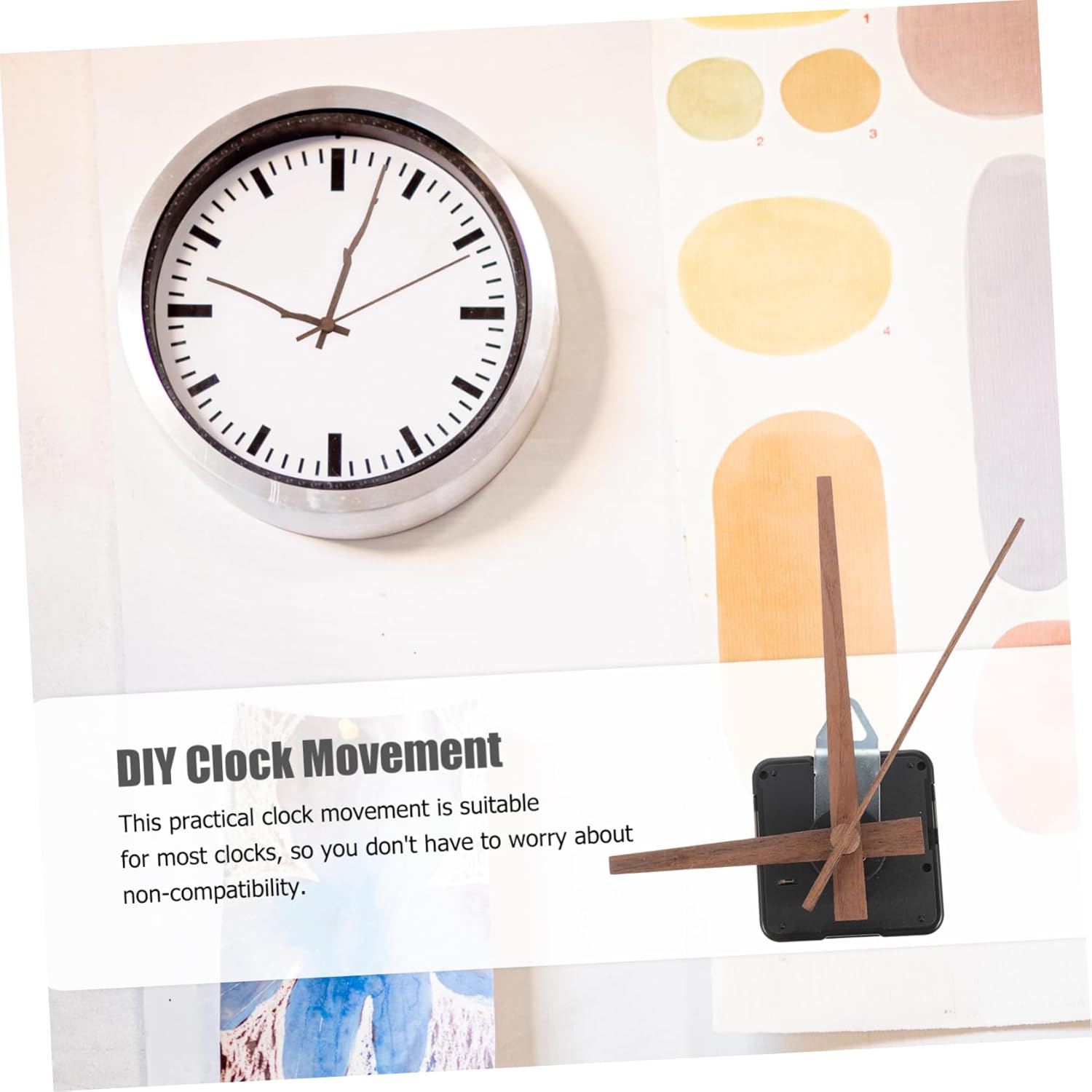 Simple Wall Clock Movement Replacement Kit