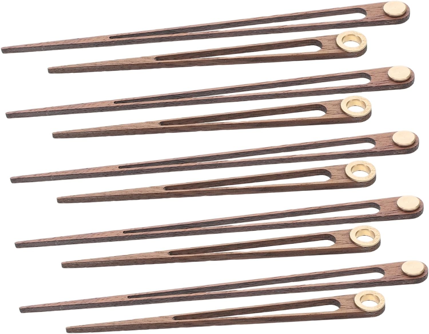 5 Set Replacement Clock Hands Kit Wooden Copper Wall Clock Parts