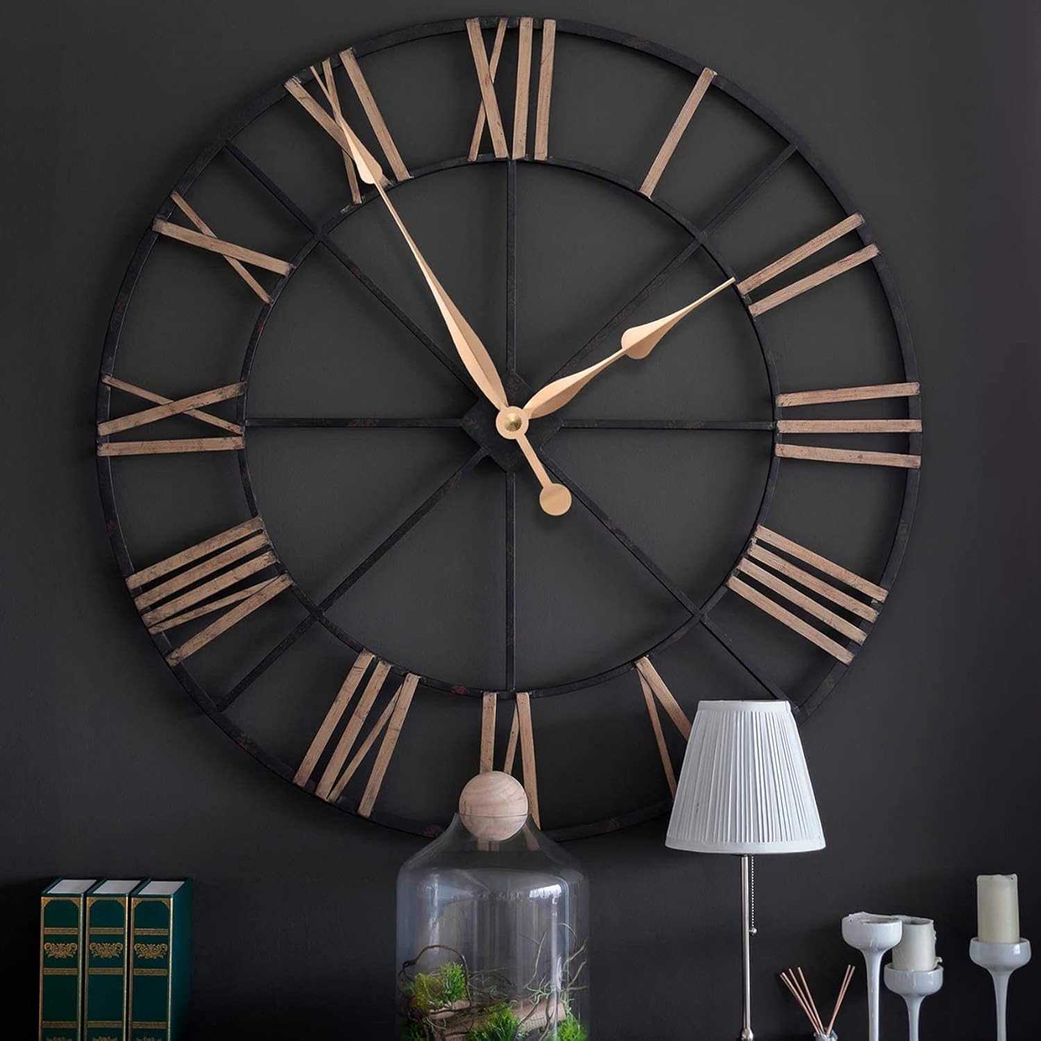 Generic 12-Inch Wall Clock Movement Easy-to-Use Replacement Part