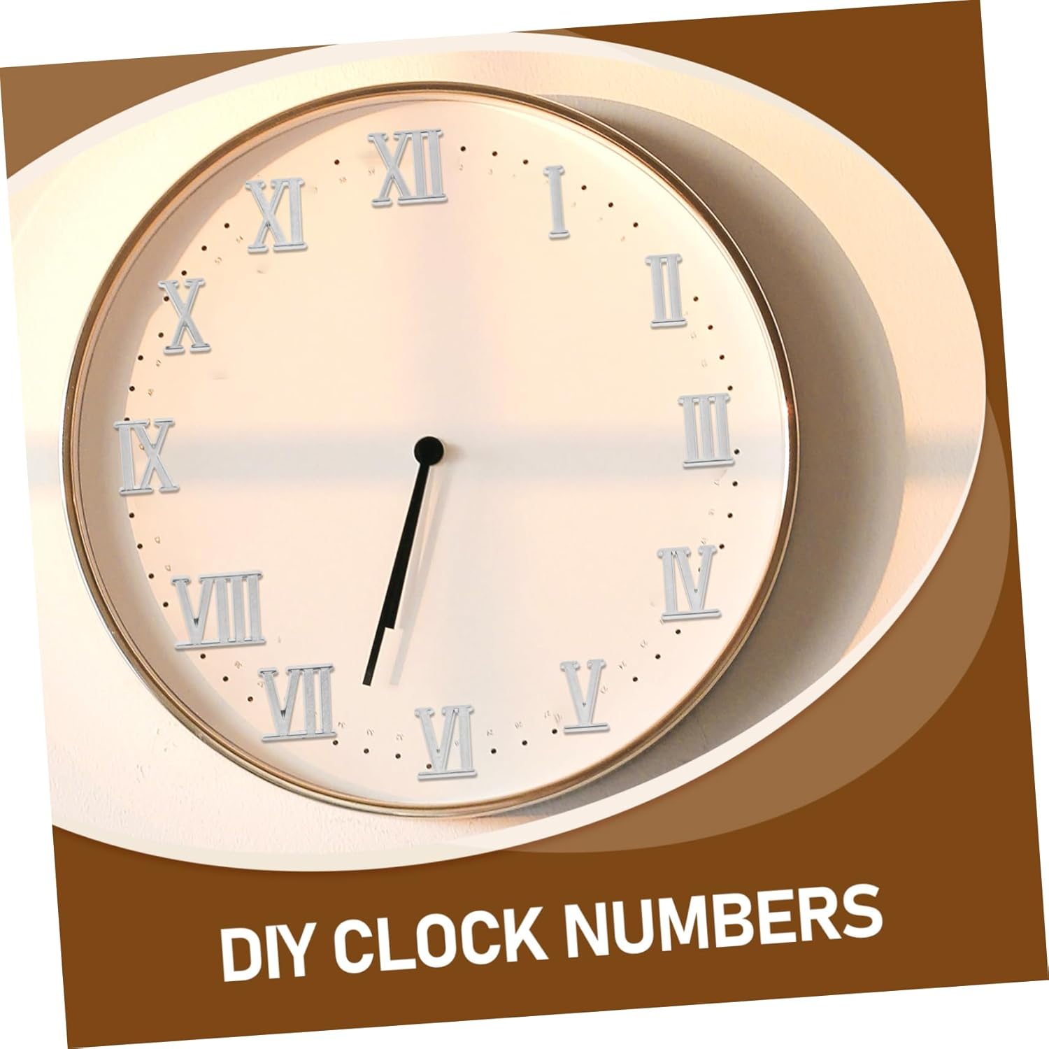 Creative Wall Clock Roman Numbers